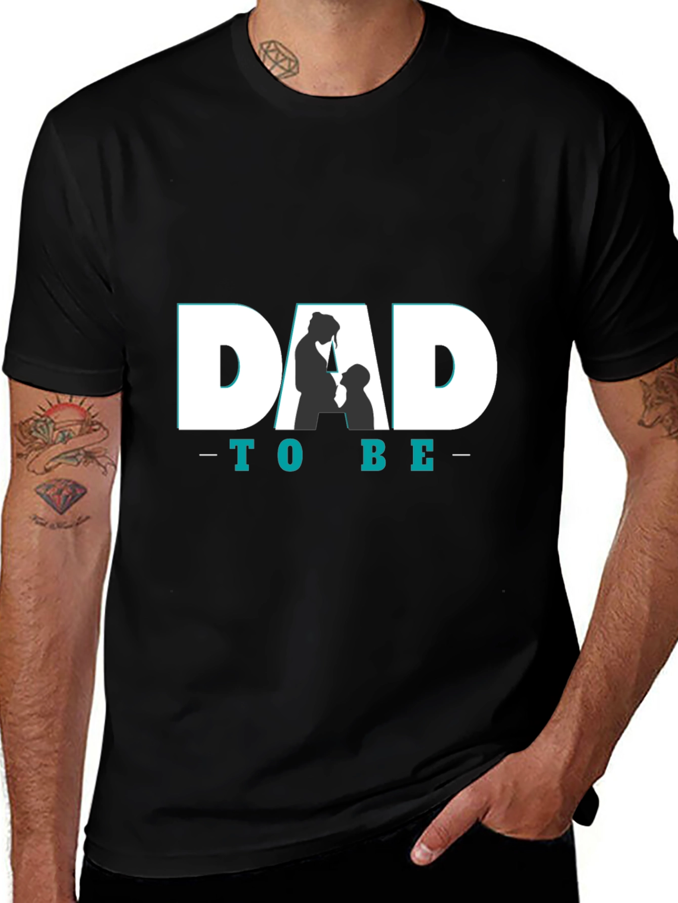 Dad-to-Be Graphic Tee - Expectant Father Gift