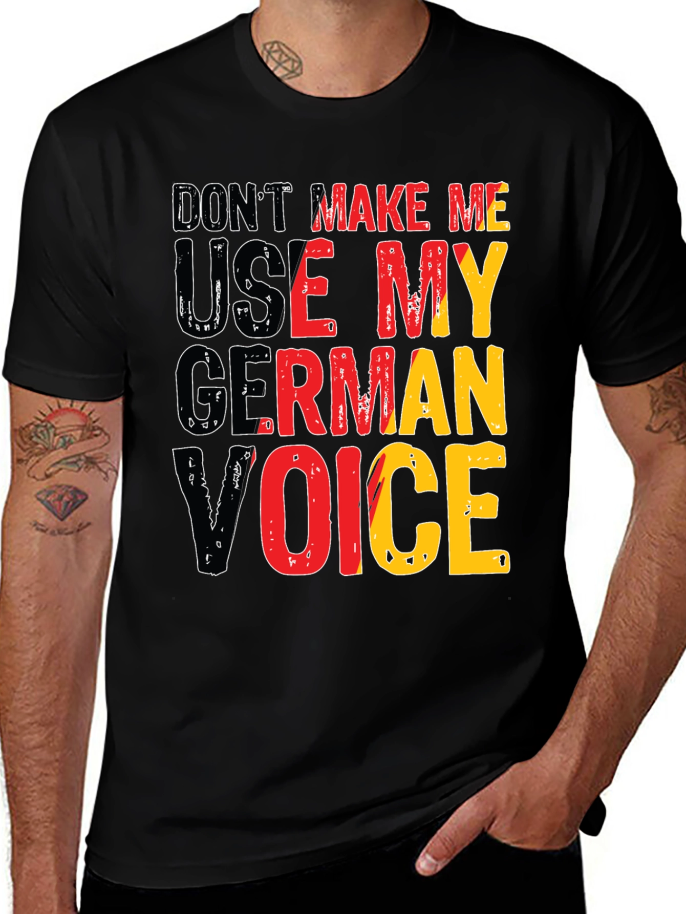 German Voice T-Shirt - Funny Germany Pride Tee