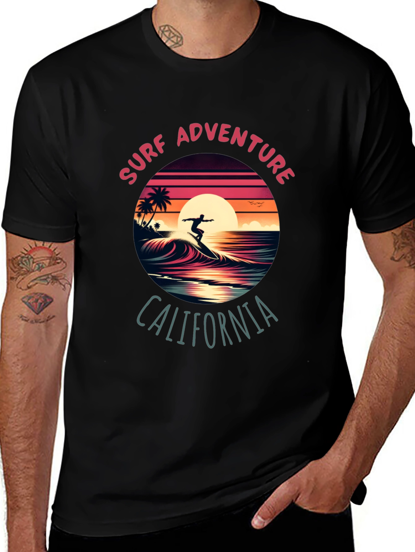 Variant 15 of Surf Adventure California T-Shirt