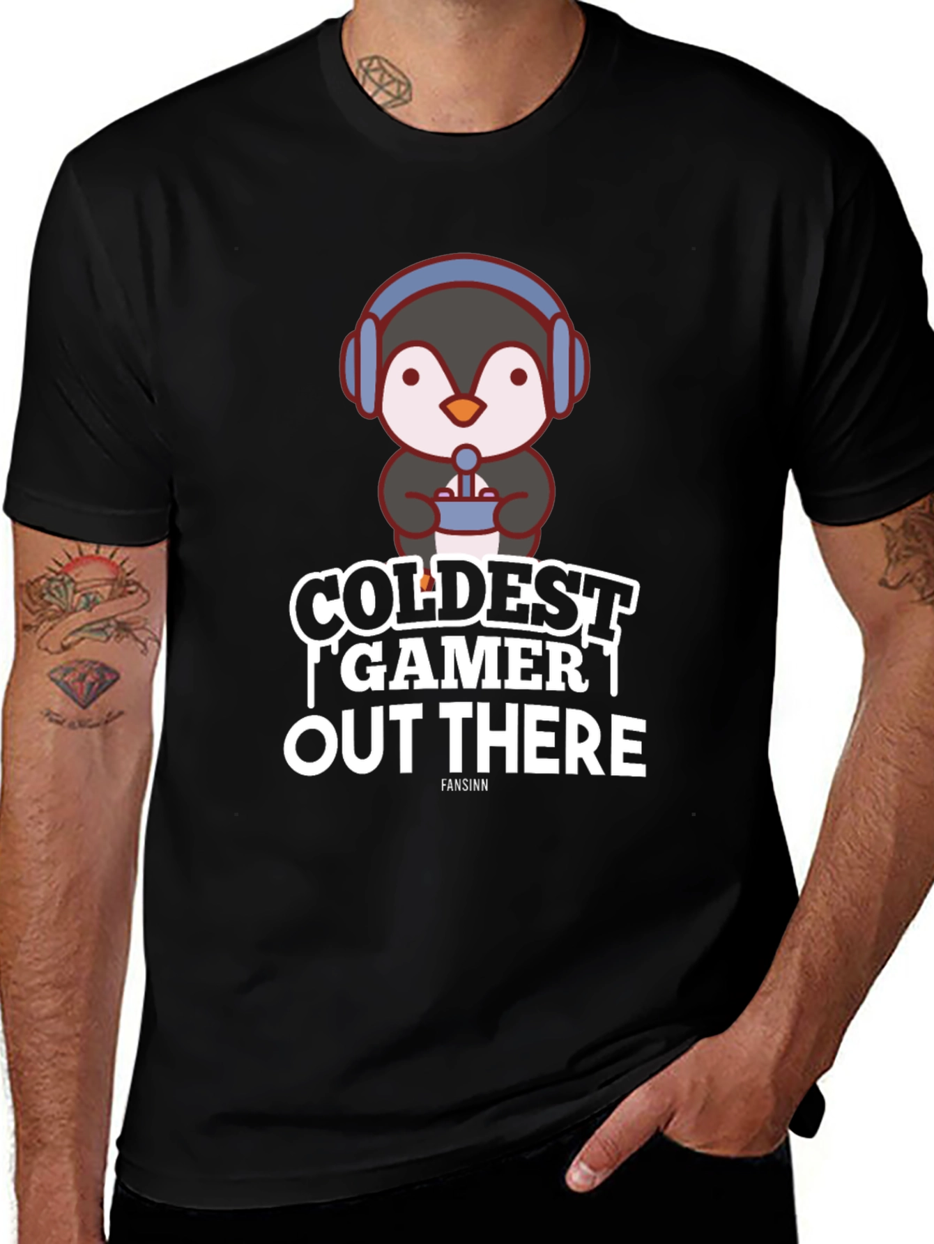 Variant 5 of Coldest Gamer T-Shirt