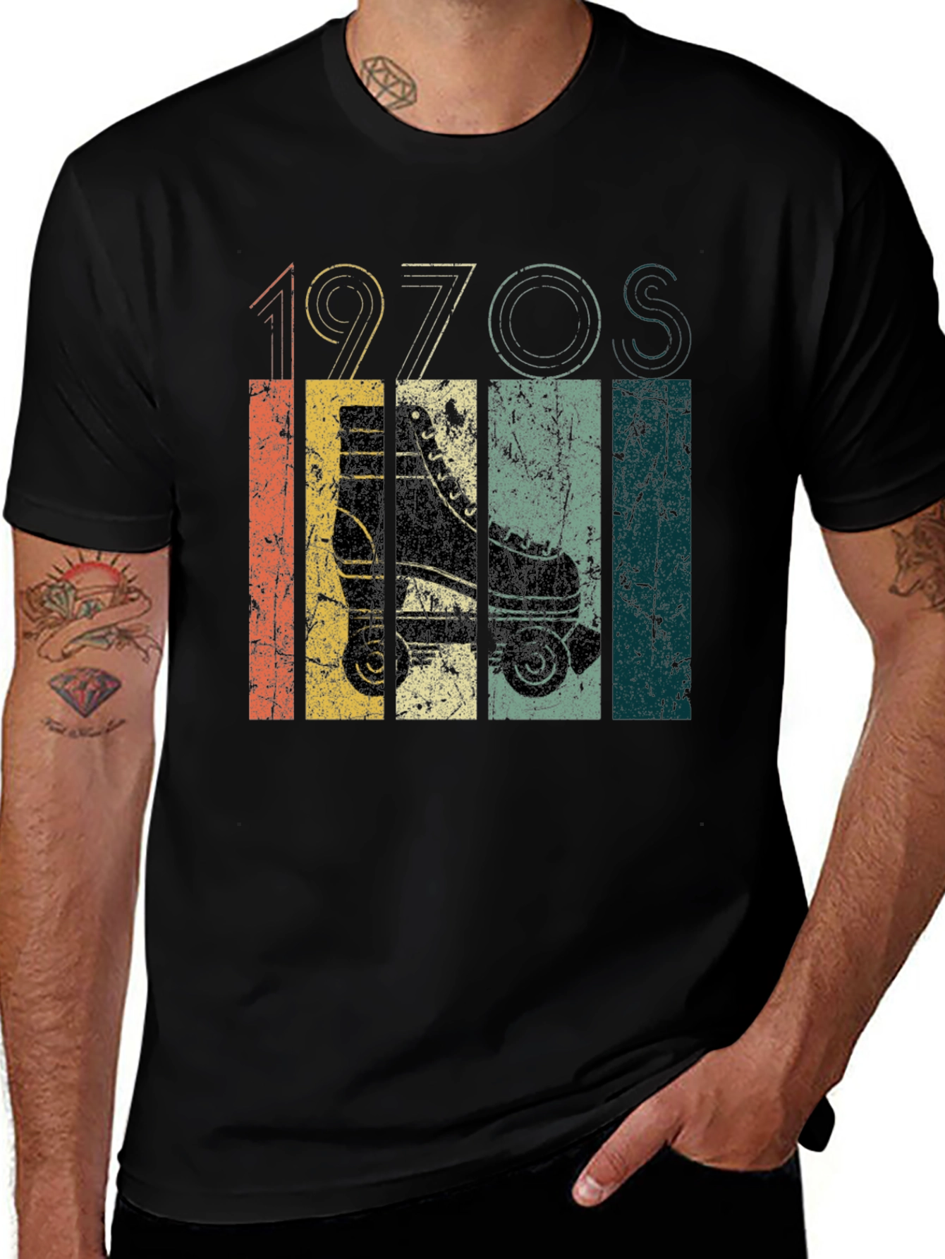 Vintage 1970s Roller Skate T-Shirt