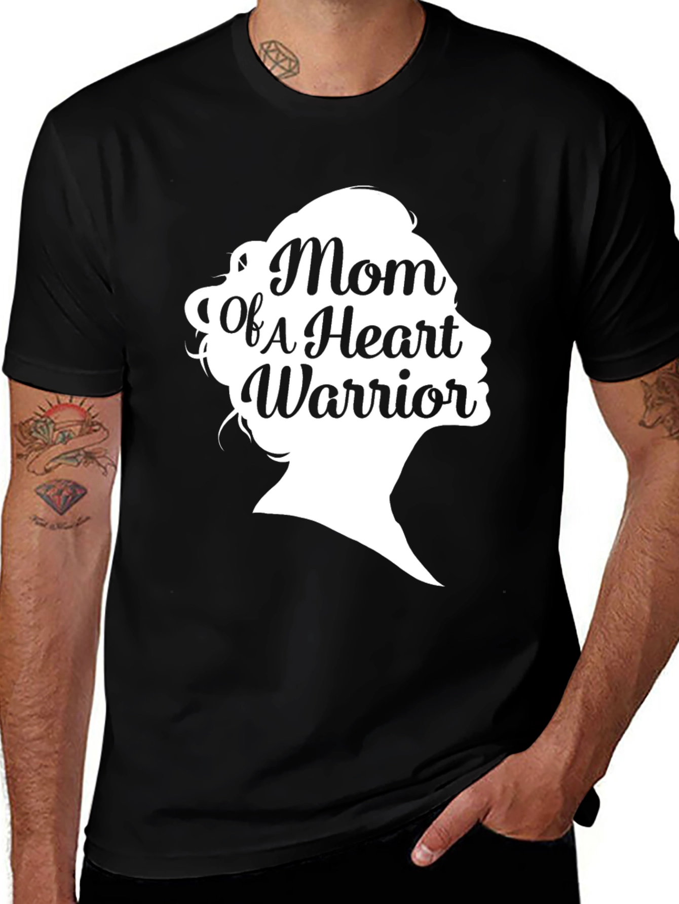 Variant 12 of Mom of a Heart Warrior T-Shirt