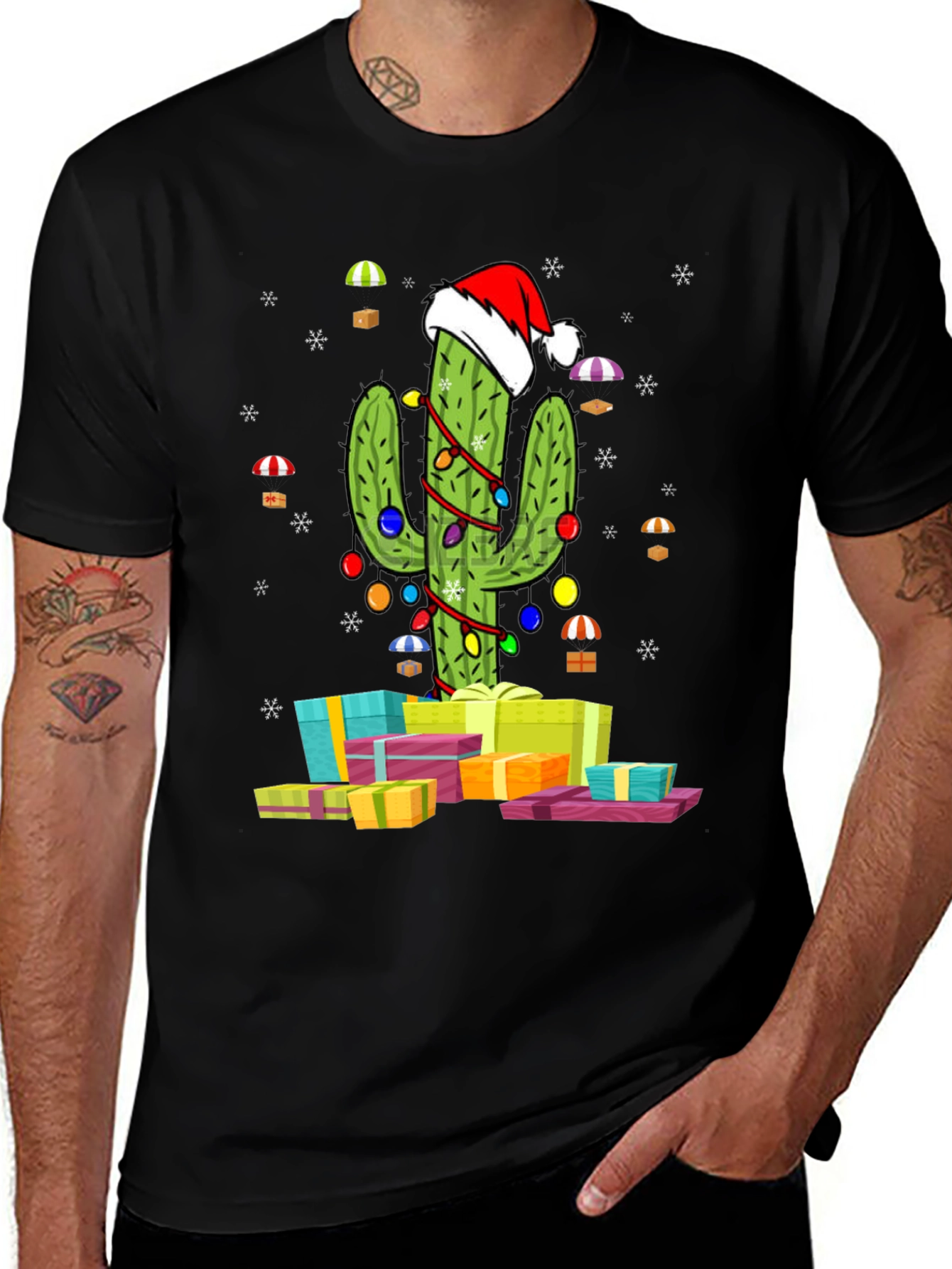 Christmas Cactus T-Shirt
