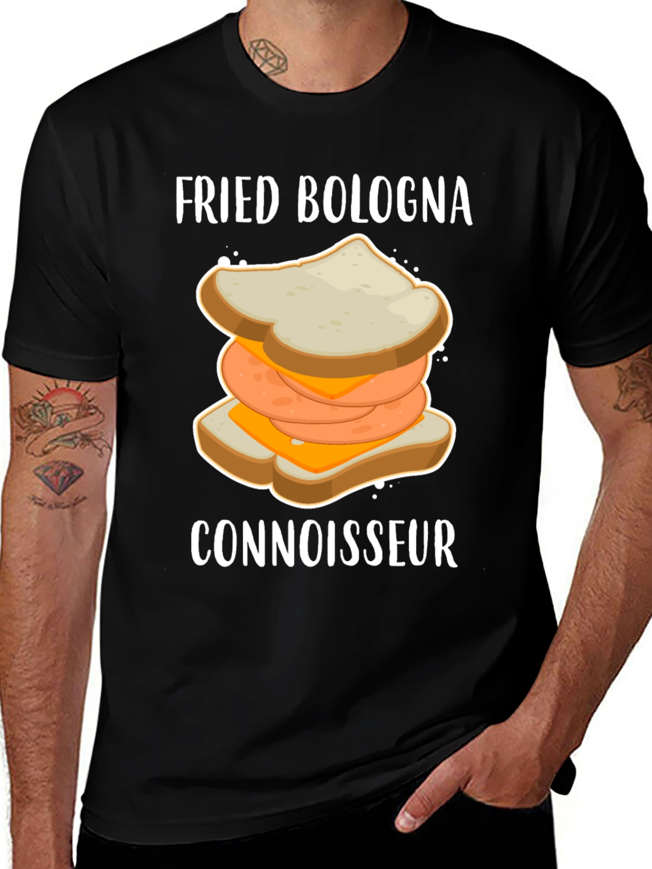 Variant 13 of Fried Bologna Connoisseur T-Shirt