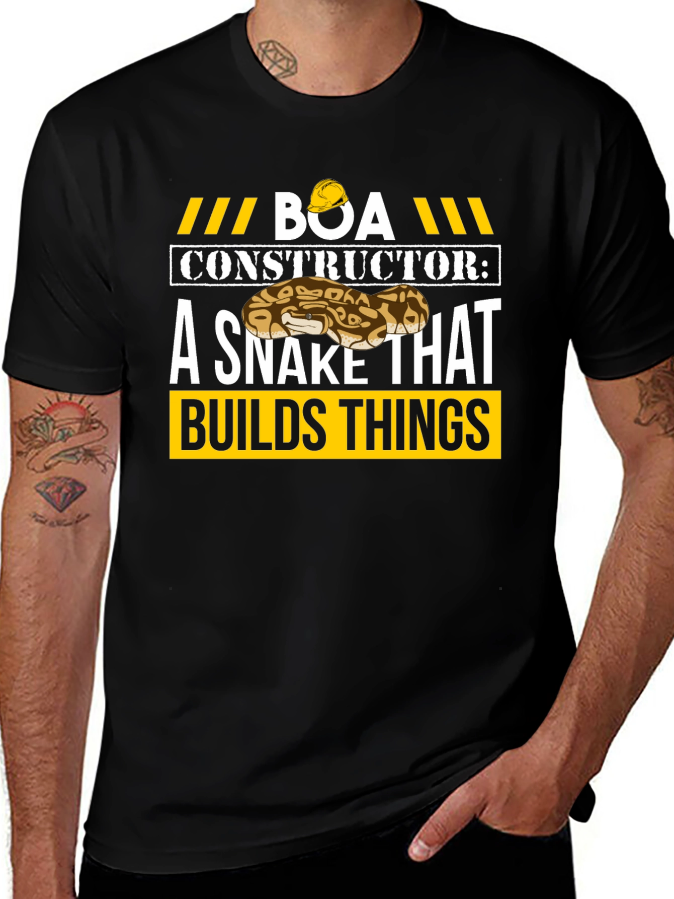 Variant 27 of Boa Constructor Snake T-Shirt