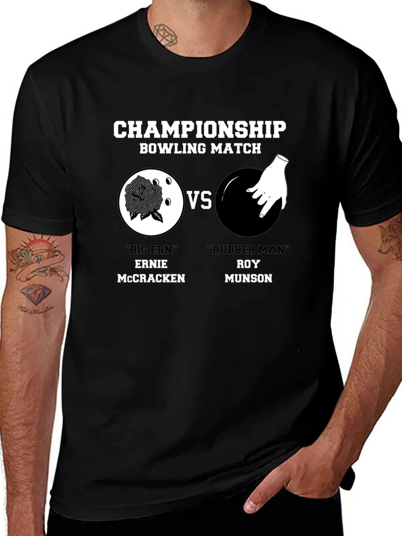 Variant 15 of Championship Bowling Match T-Shirt