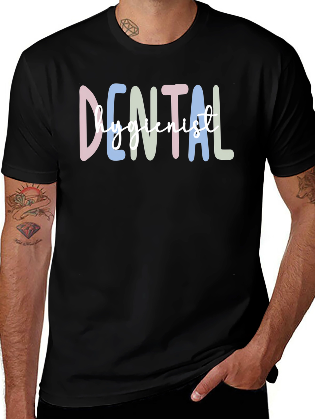 Variant 13 of Dental Hygienist Graphic T-Shirt