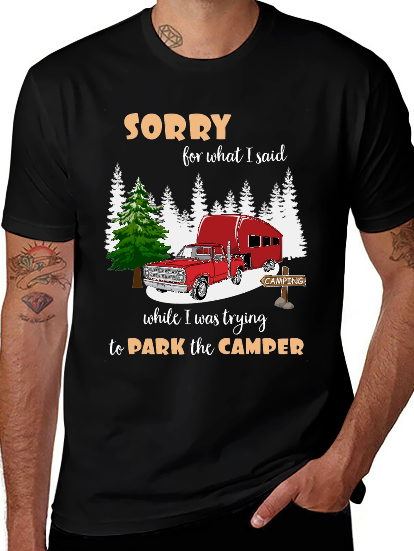 Variant 29 of Sorry Camper T-Shirt