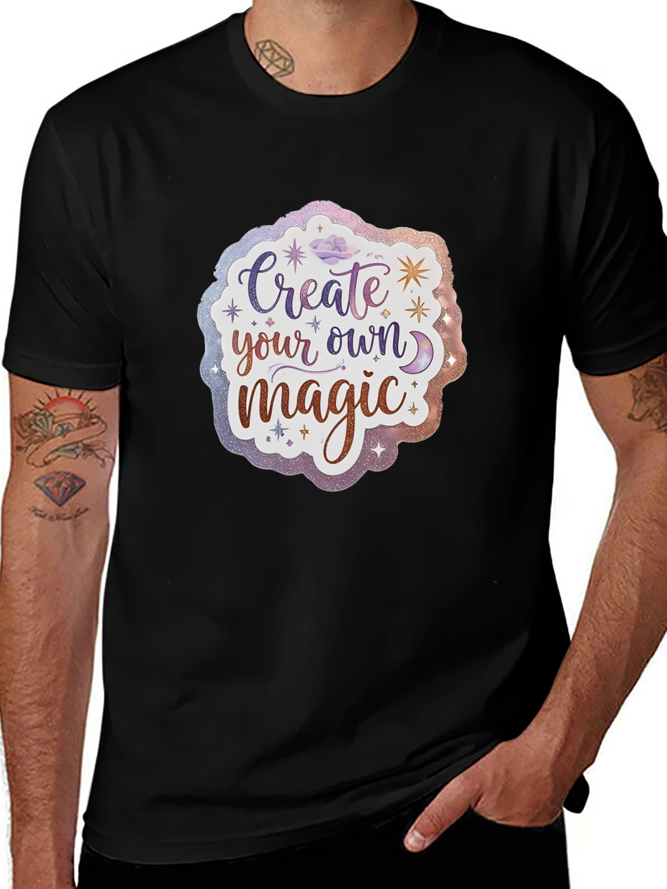 Variant 24 of Create Your Own Magic Graphic Tee