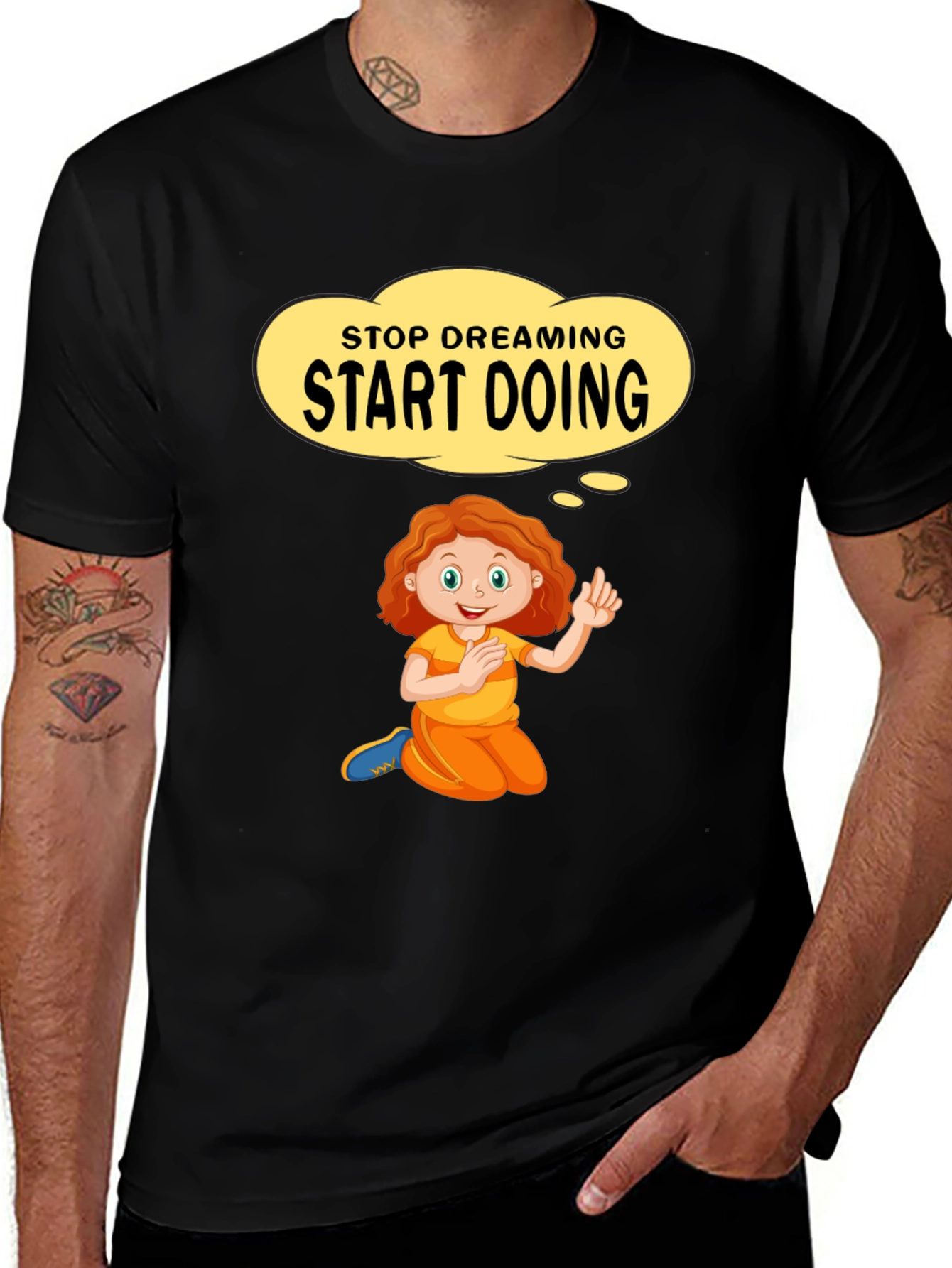 Stop Dreaming Start Doing Graphic Tee