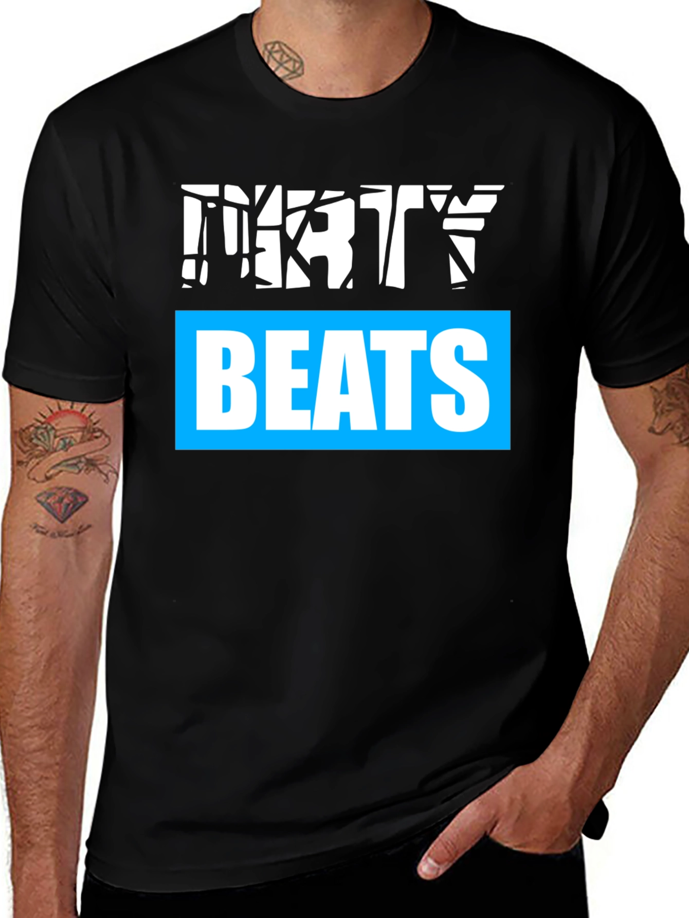 Variant 3 of Dirty Beats Graphic T-Shirt