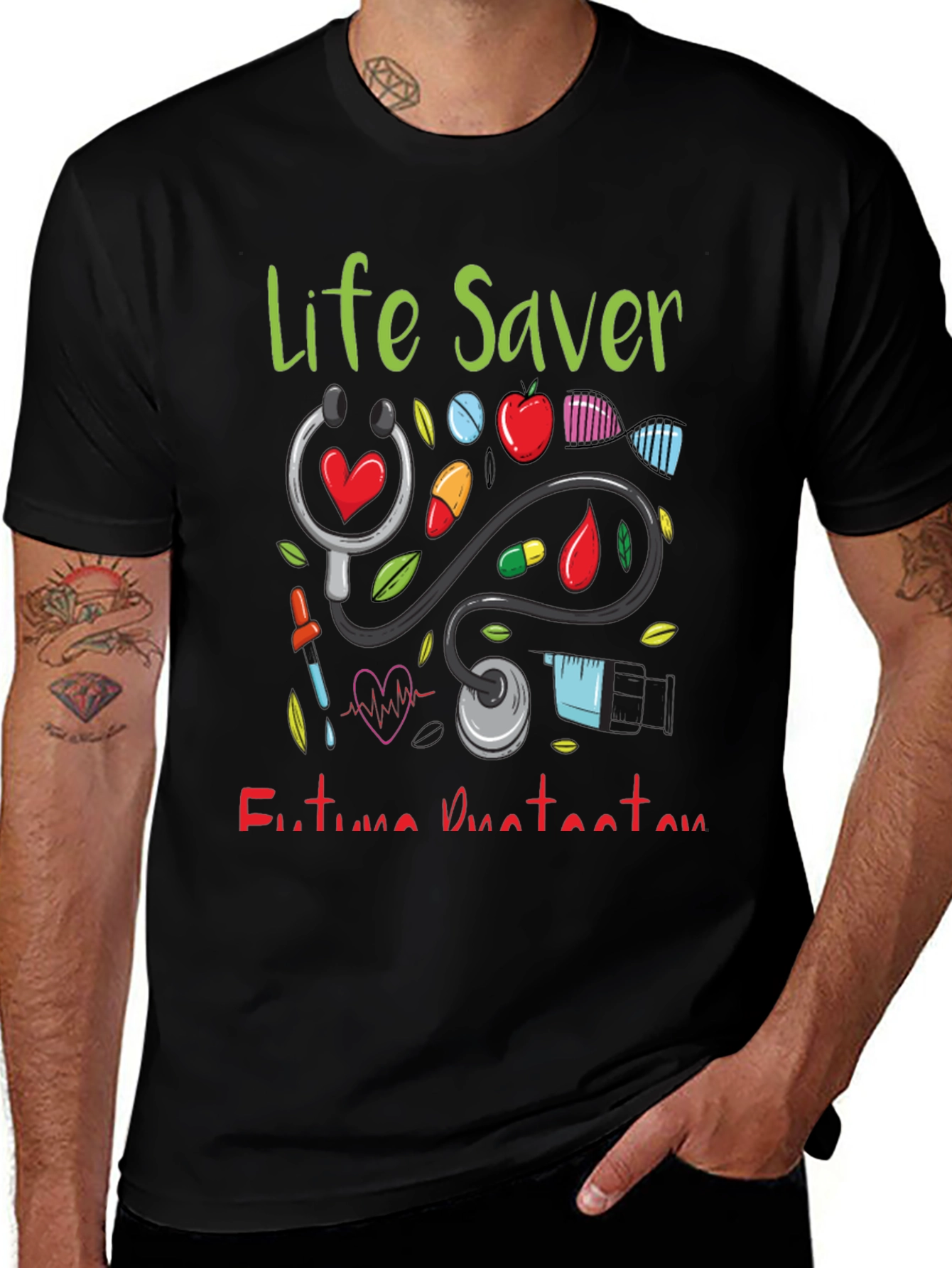 Variant 24 of Life Saver T-Shirt