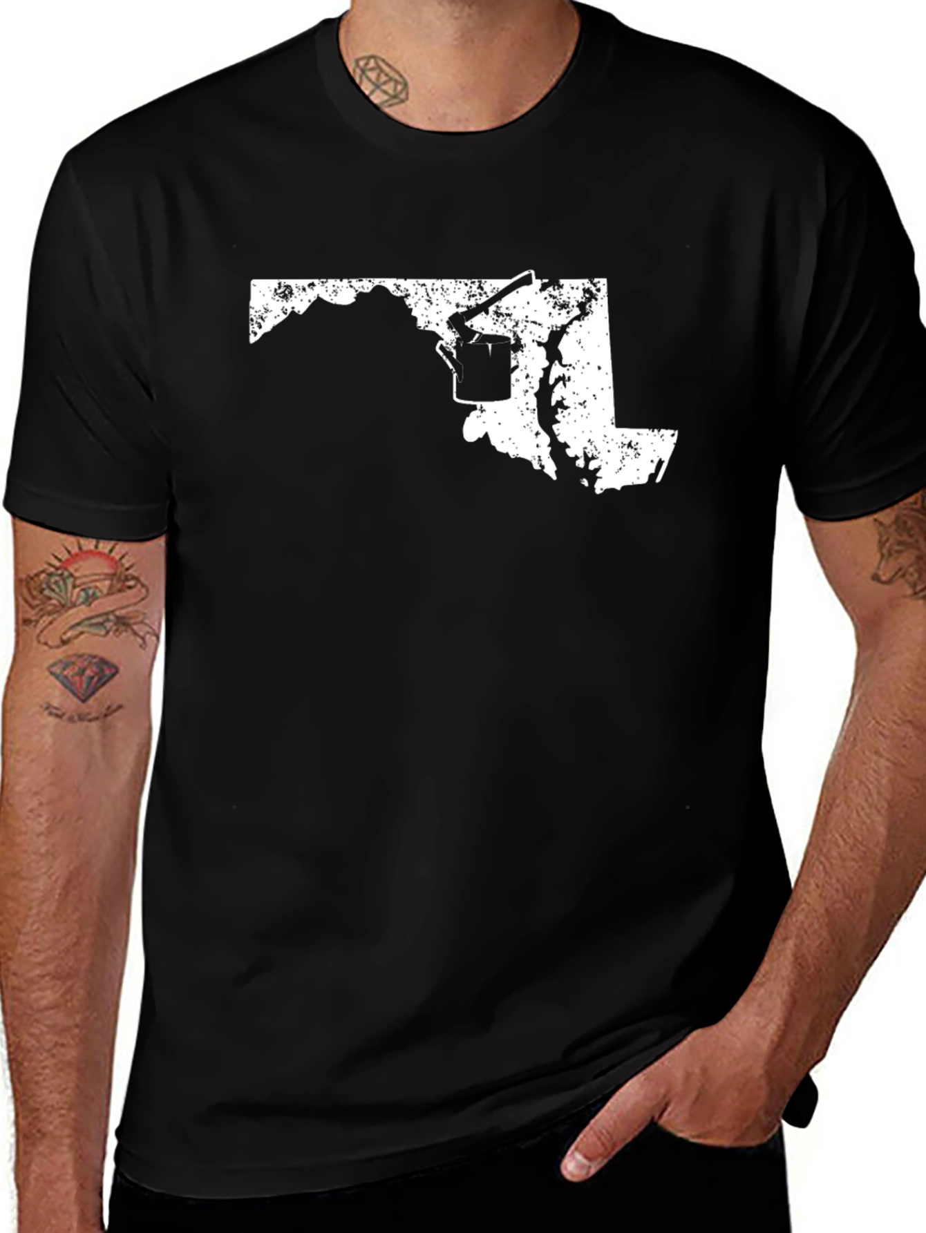 Variant 30 of Maryland Crab State Pride T-Shirt