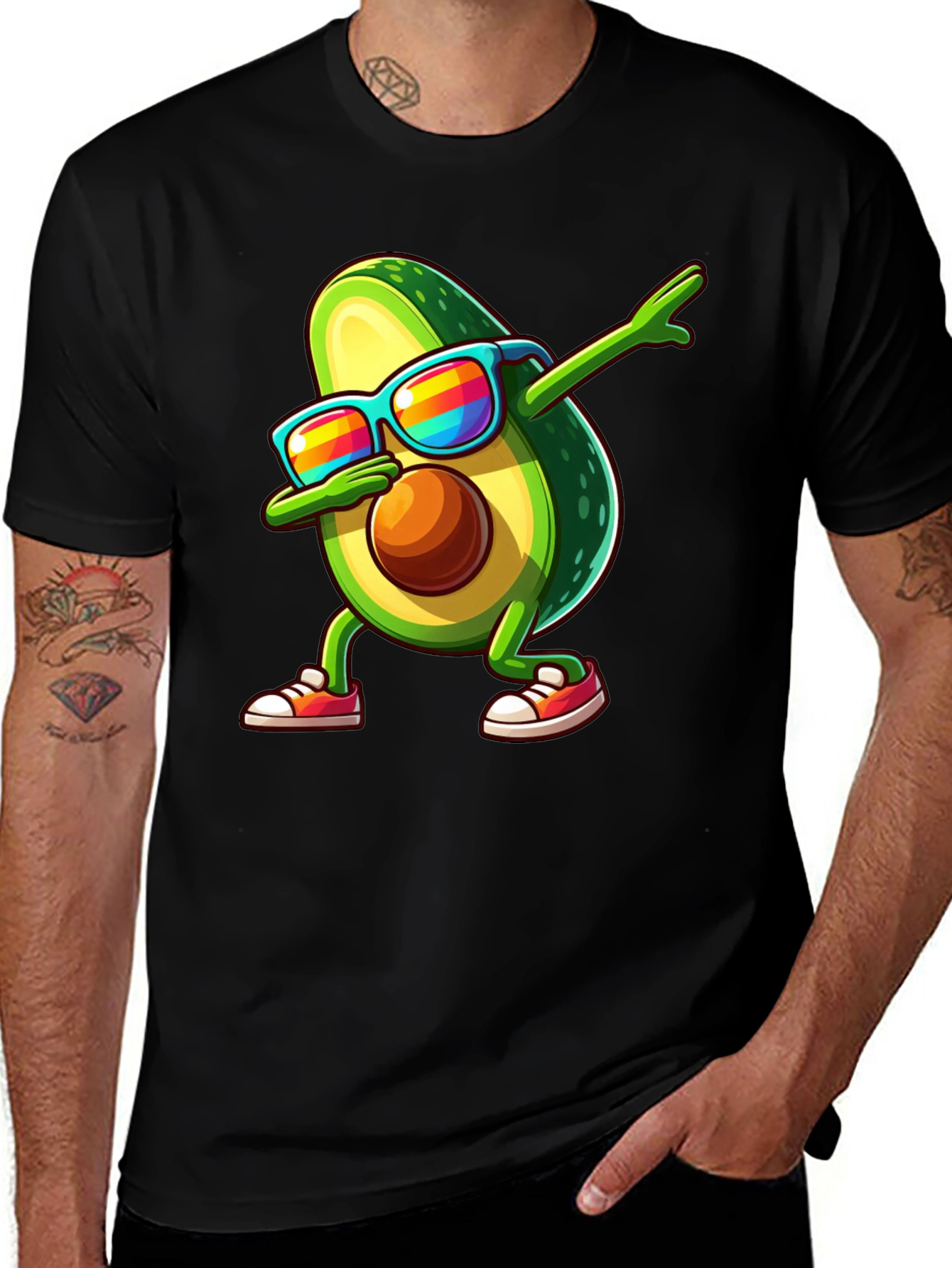 Variant 4 of Dabbing Avocado T-Shirt