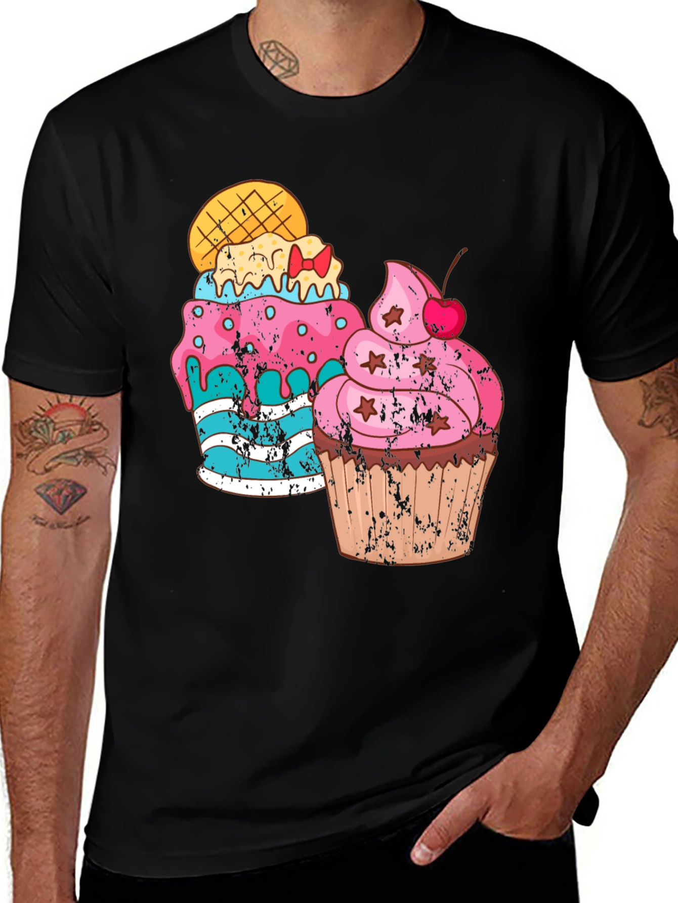 Variant 18 of Cupcake Graphic Tee