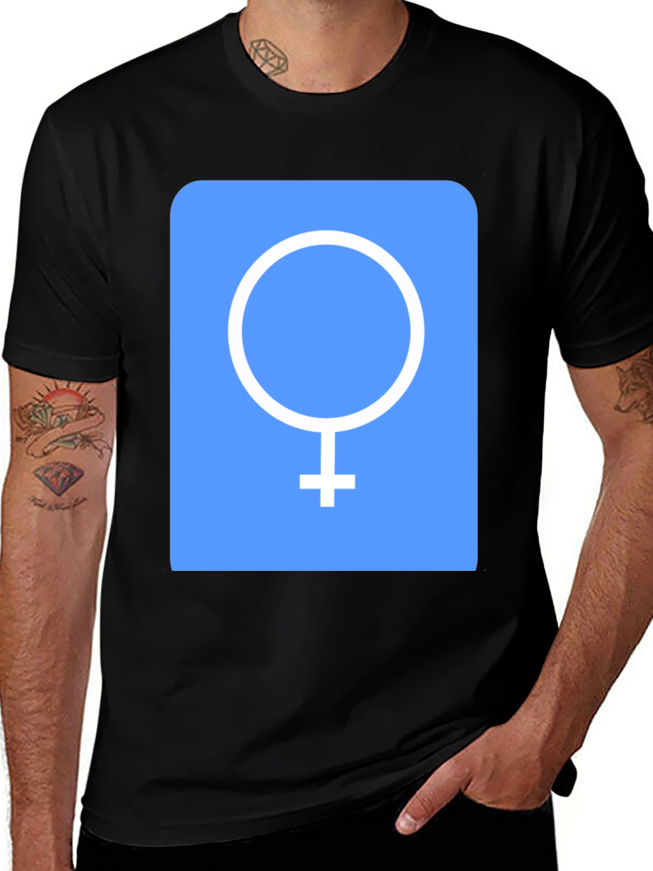 Variant 12 of Feminine Symbol Graphic Tee - Unisex Soft Cotton Shirt