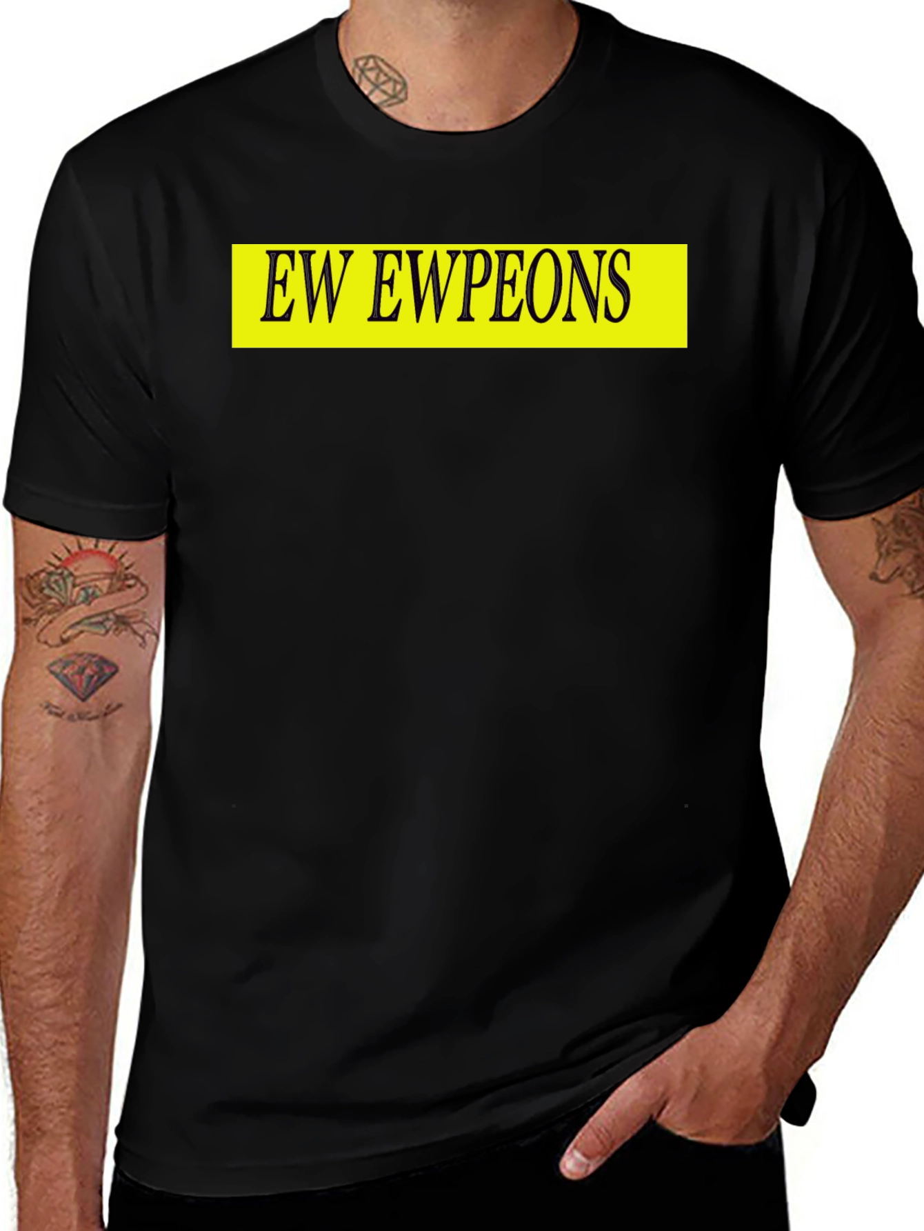 Variant 28 of Ew Ewpeons Graphic Tee - Trendy Sarcastic Humor T-Shirt