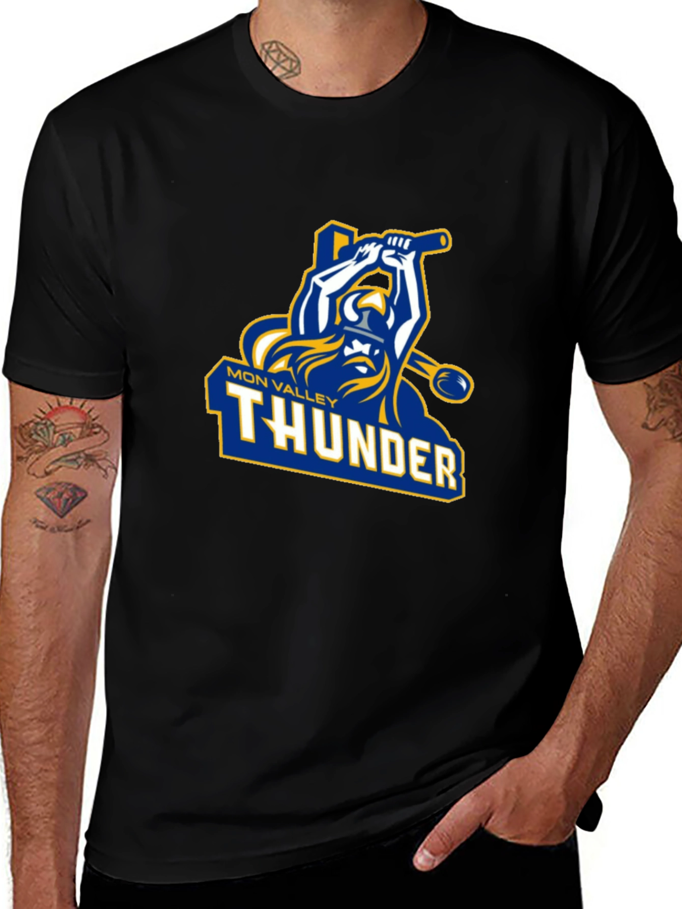 Variant 3 of Mon Valley Thunder Graphic T-Shirt