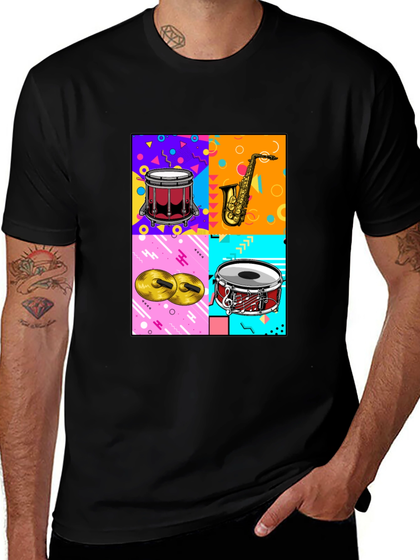Variant 23 of Musical Instrument Graphic Tee