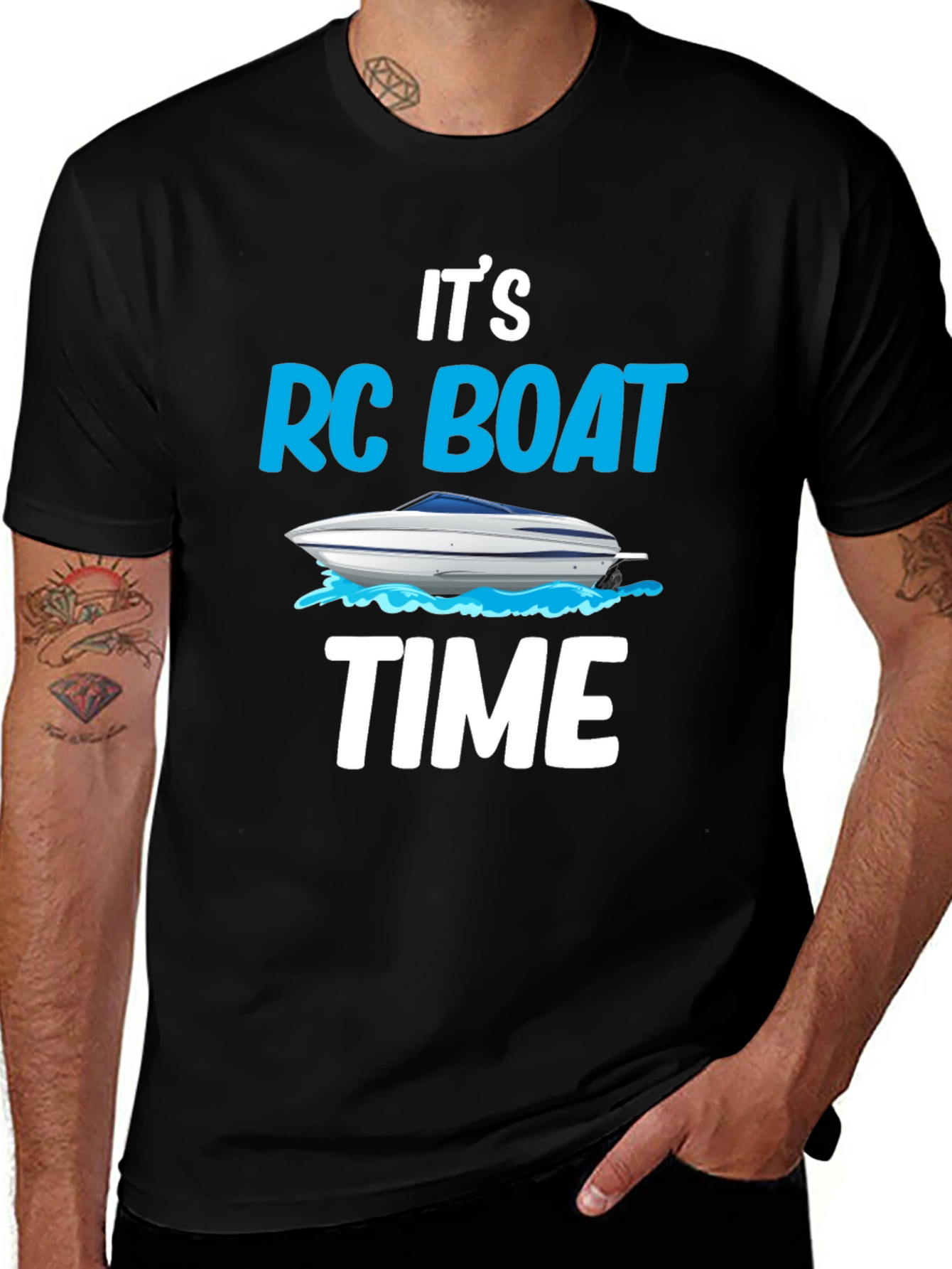 RC Boat Time T-Shirt - Fun Hobby Tee