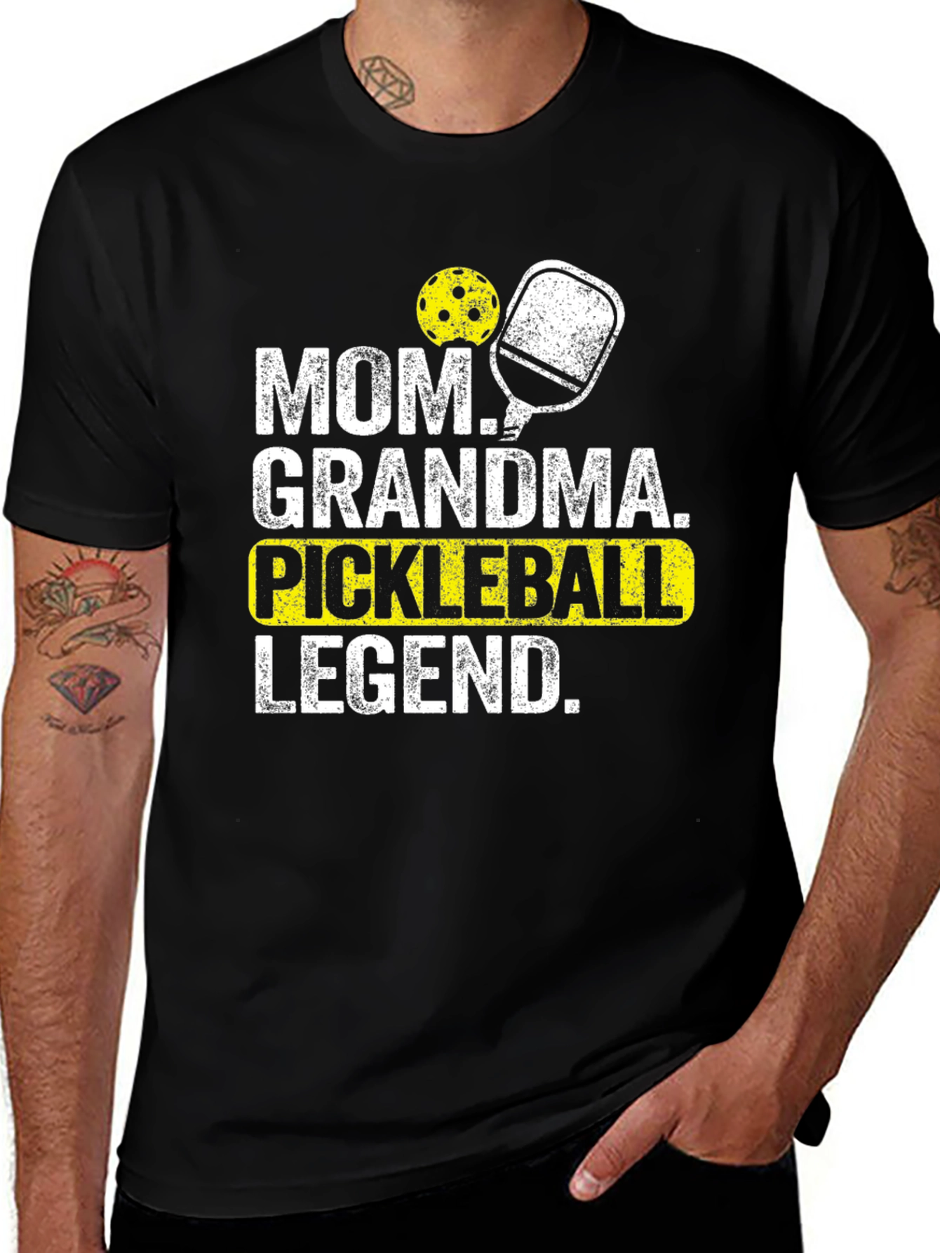 Variant 26 of Pickleball Legend T-Shirt - Mom Grandma Tee