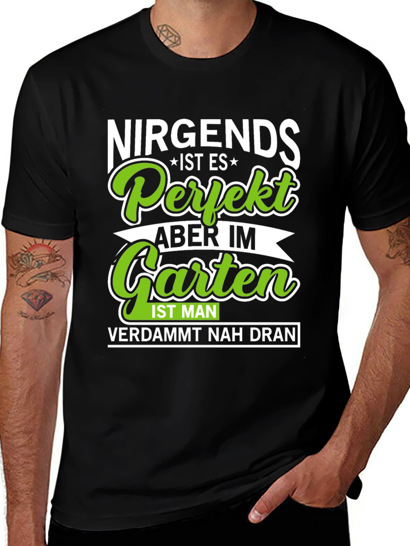 Variant 12 of Nirgends Perfekt Garten T-Shirt
