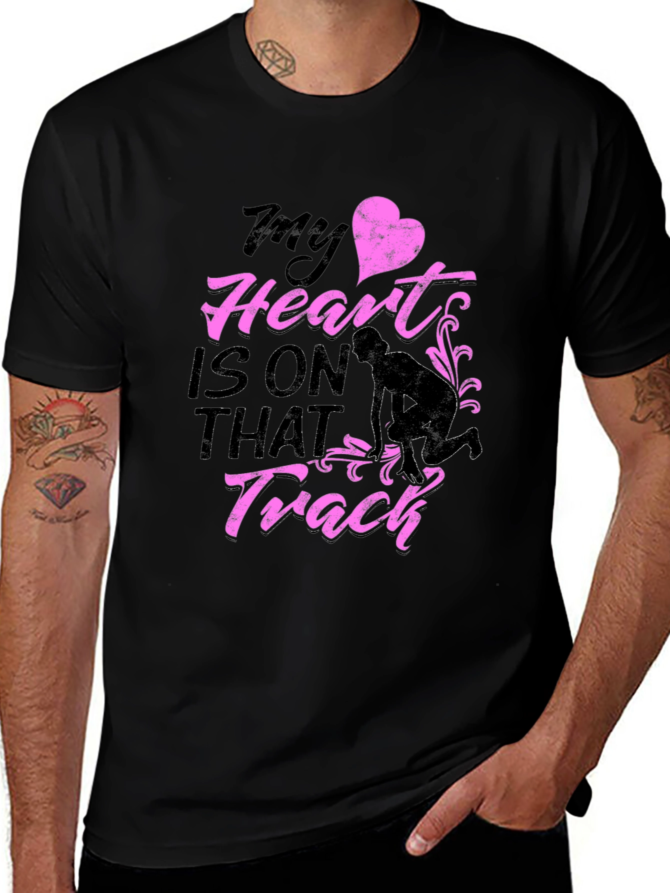 Variant 29 of My Heart Is On That Track T-Shirt