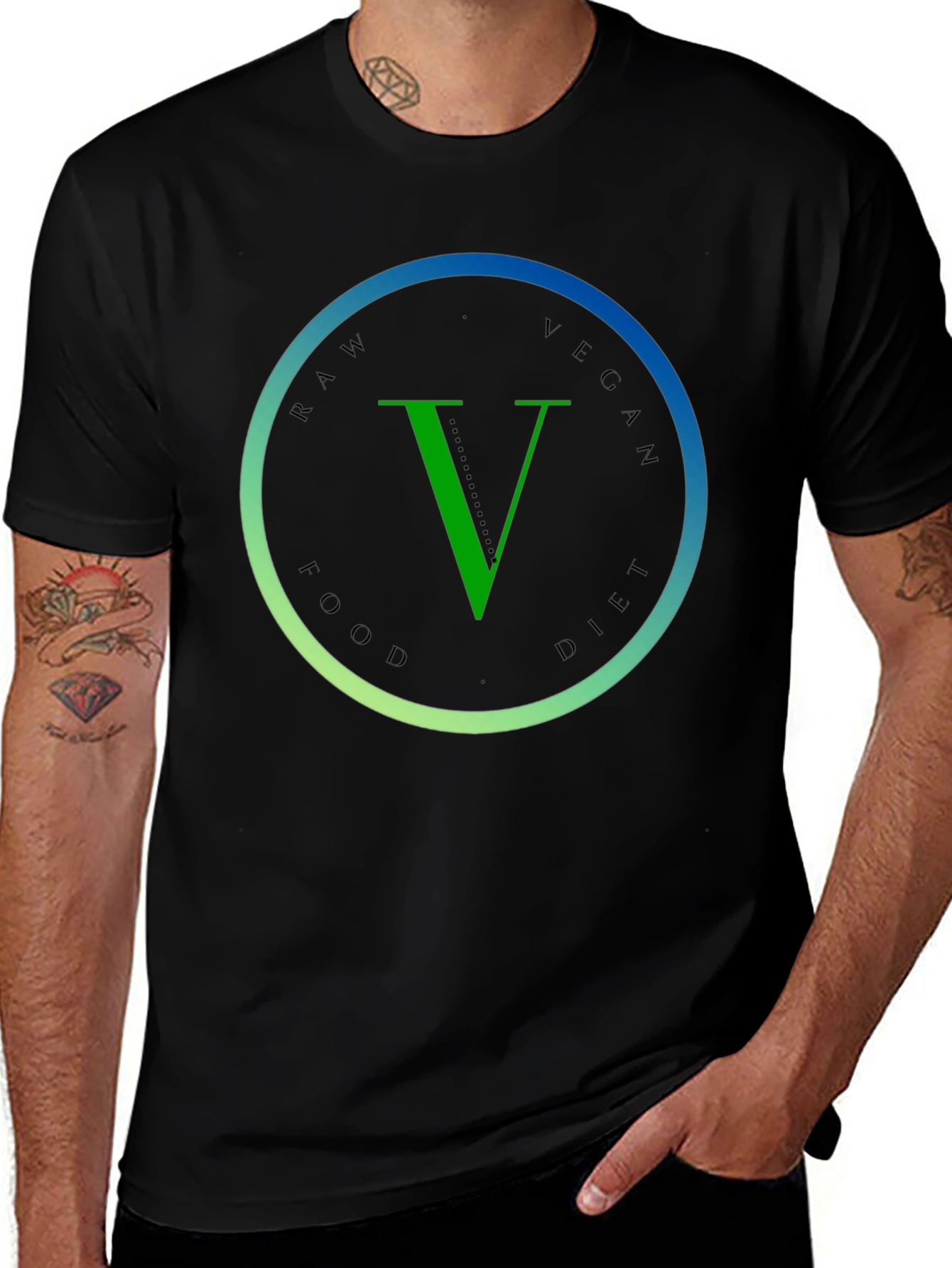 Variant 14 of Raw Vegan Food Diet T-Shirt