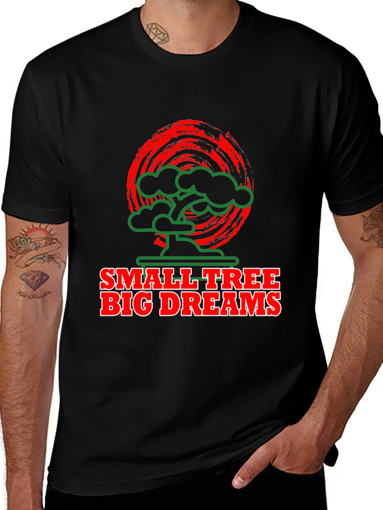 Variant 14 of Small Tree Big Dreams Graphic Tee