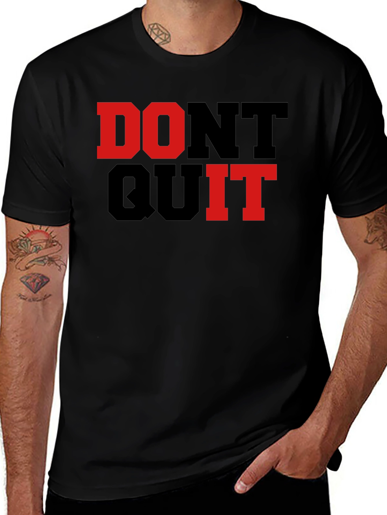 Variant 6 of Don't Quit Motivational T-Shirt