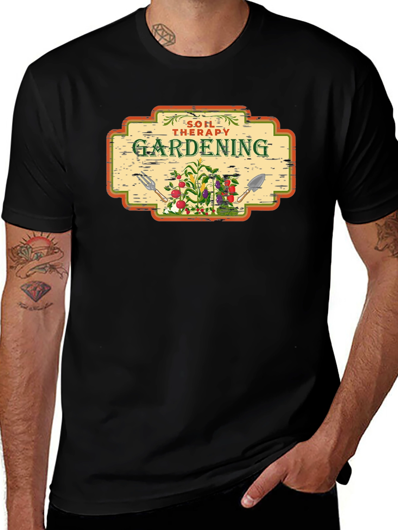 Variant 2 of Gardening Soil Therapy T-Shirt