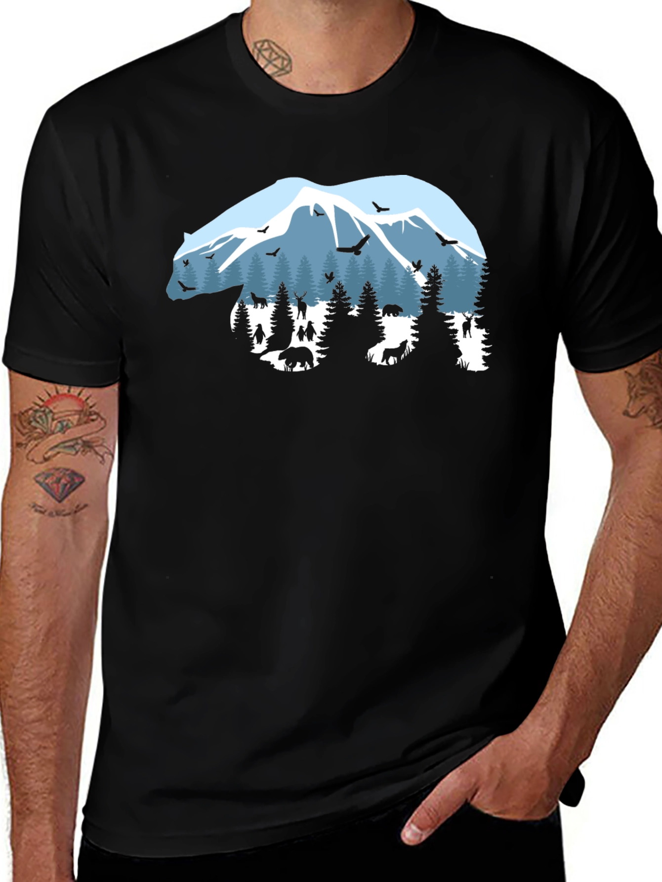 Variant 22 of Bear Mountain Nature T-Shirt