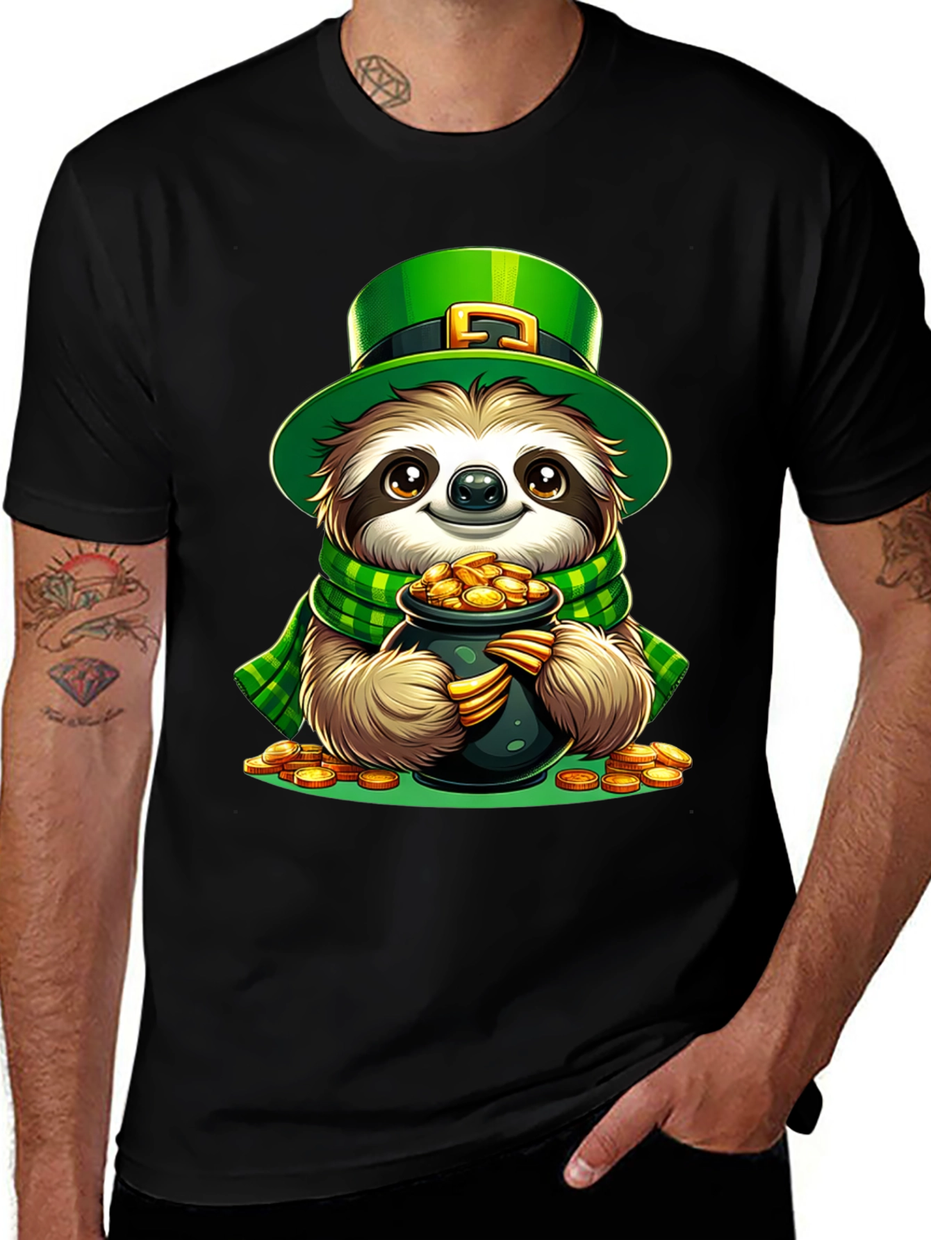 St. Patrick's Day Sloth T-Shirt