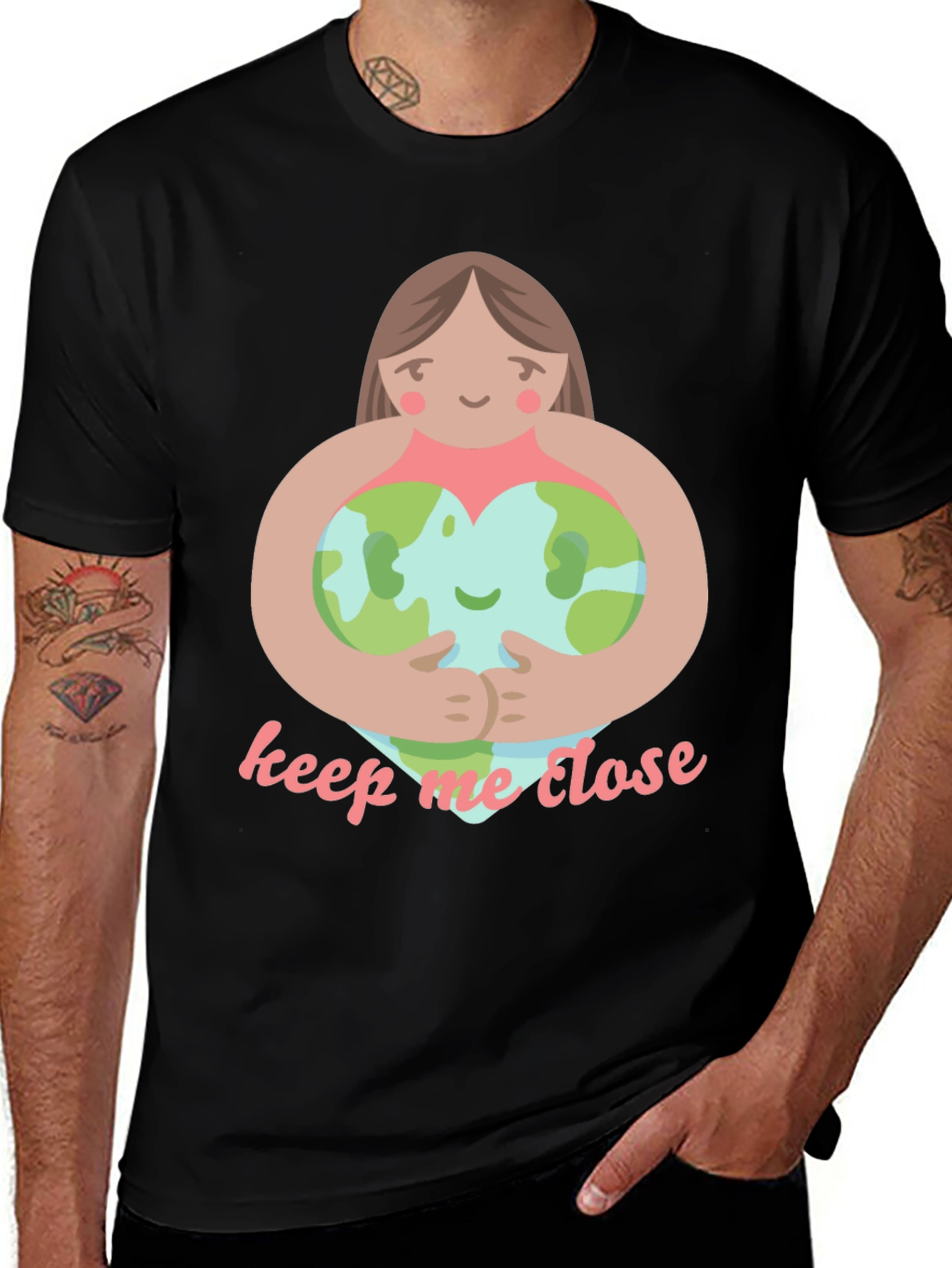 Earth Hug T-Shirt - Keep Me Close Tee
