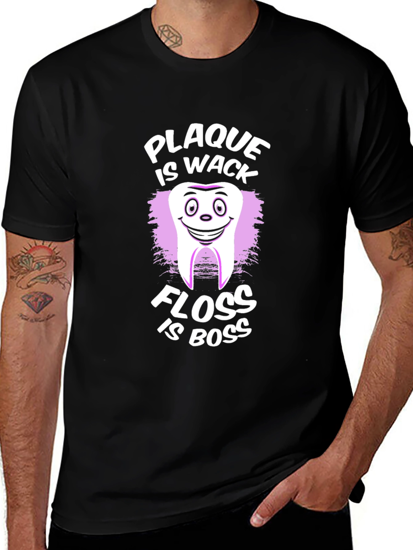 Plaque is Wack Floss is Boss T-Shirt