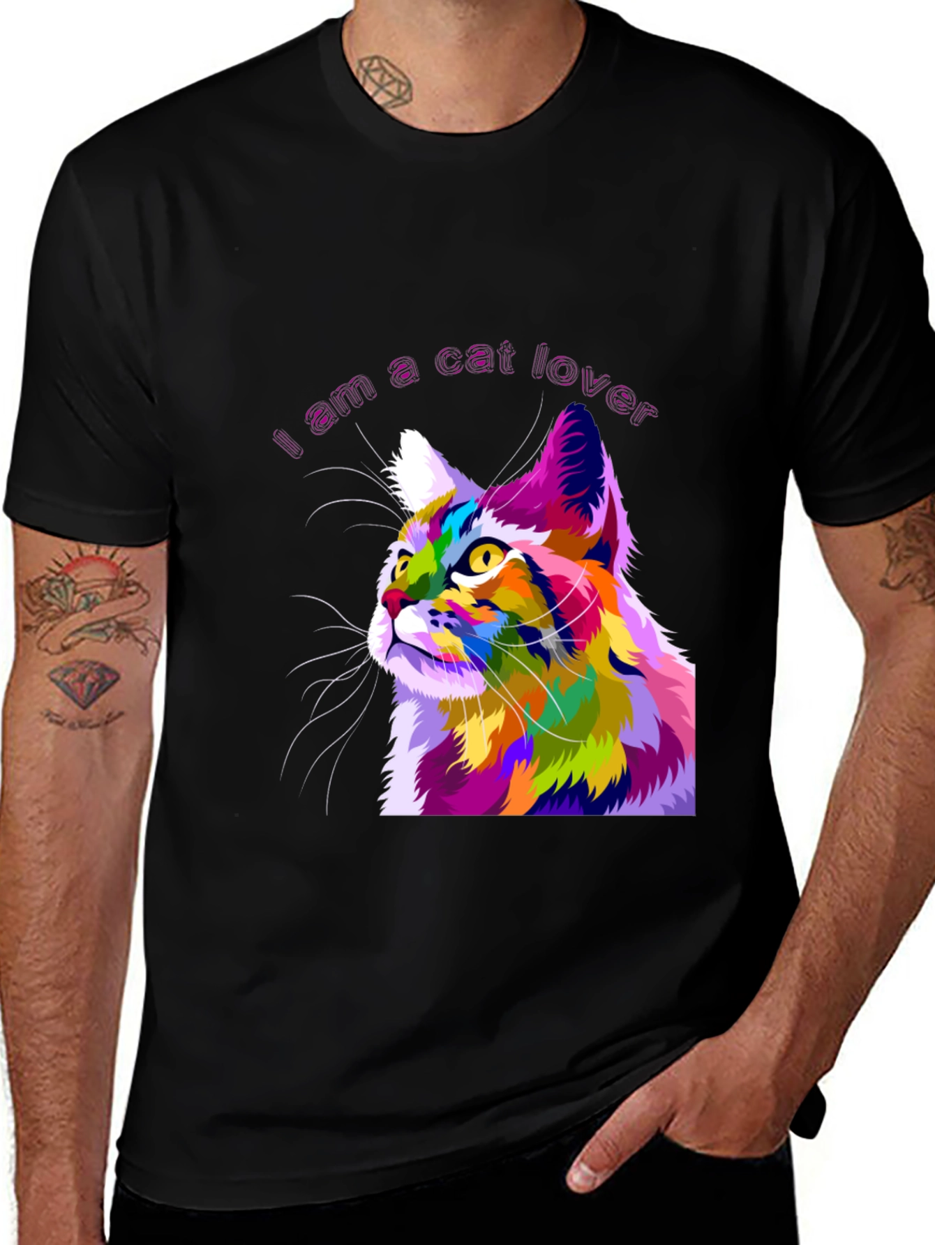 Variant 16 of I am a Cat Lover T-Shirt