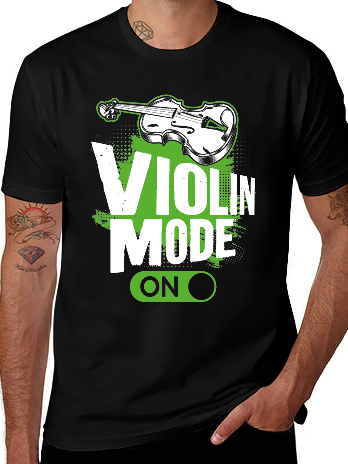 Variant 30 of Violin Mode On - Graphic T-Shirt