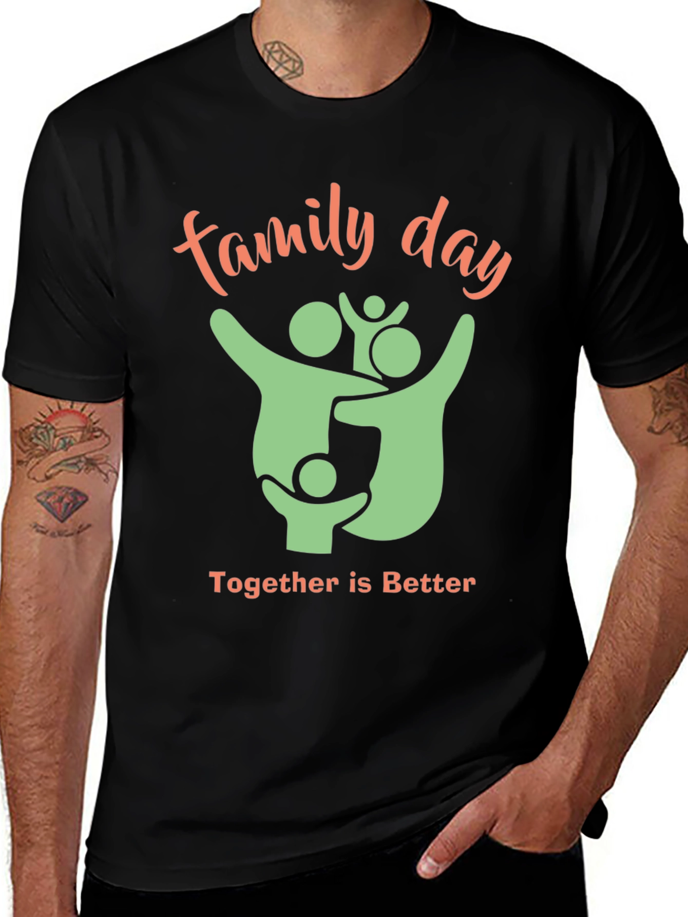 Variant 21 of Family Day T-Shirt - Together is Better