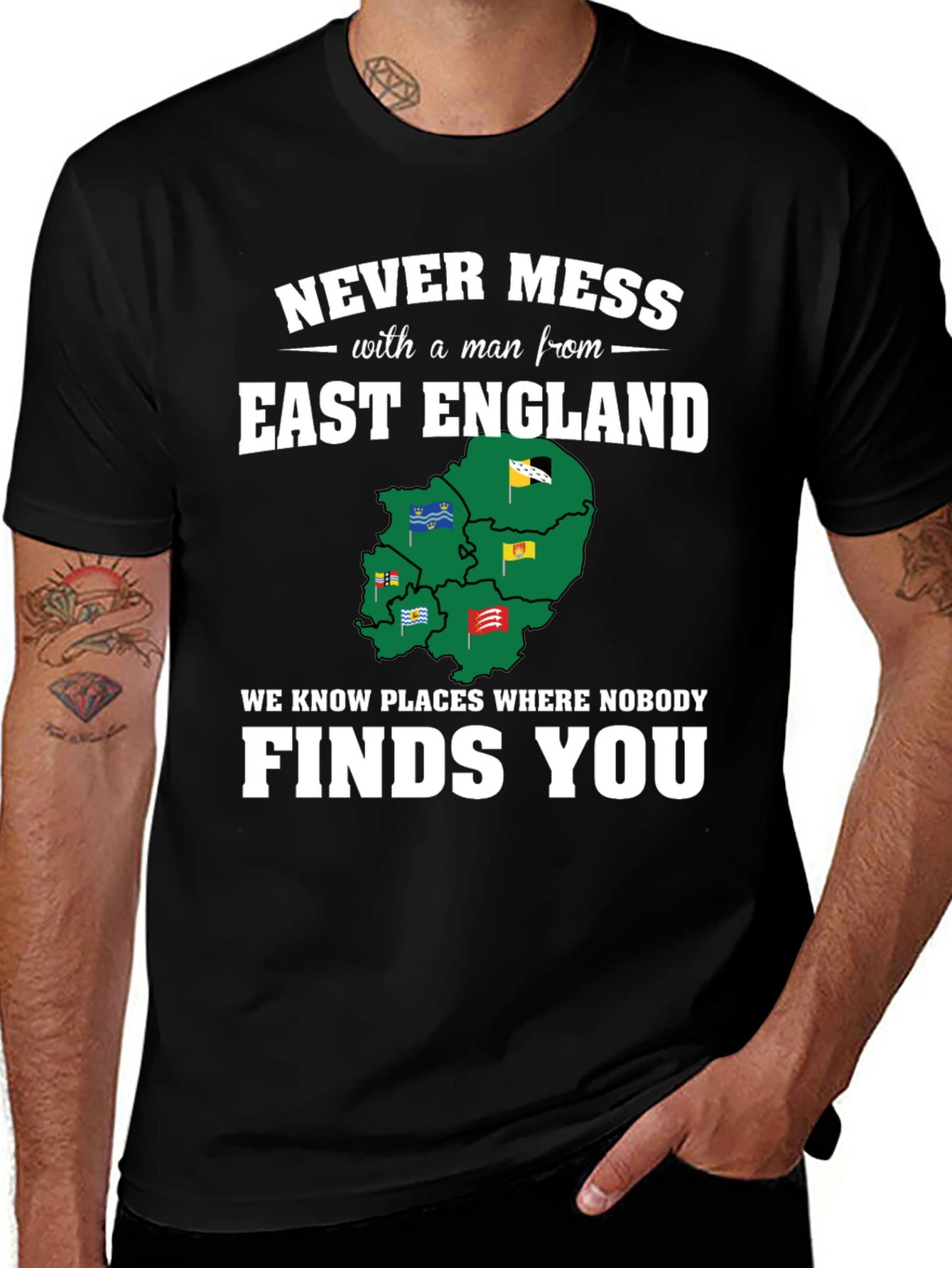 East England Graphic T-Shirt