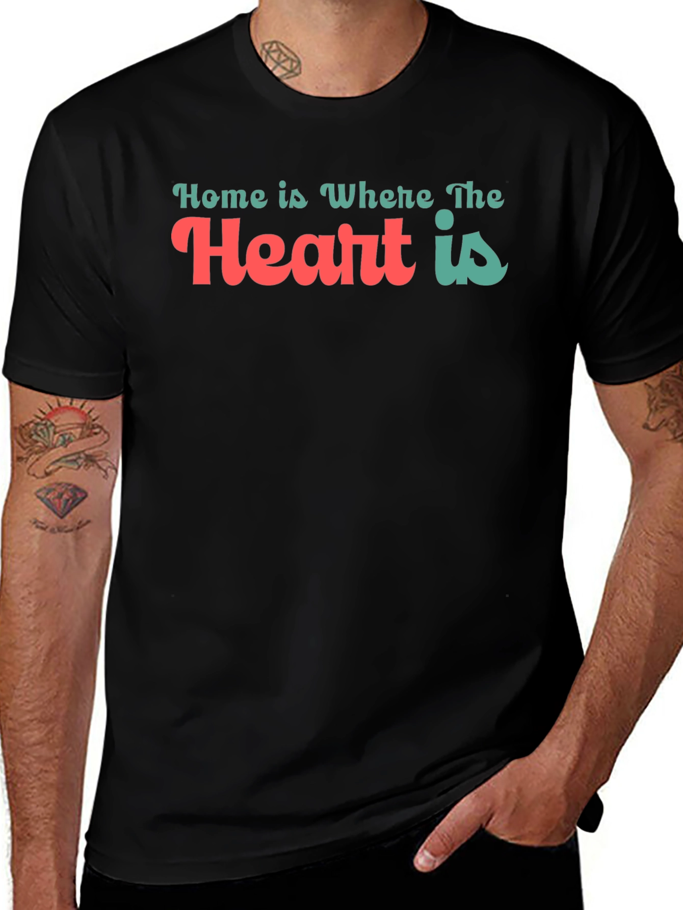 Variant 27 of Home is Where the Heart is Graphic Tee