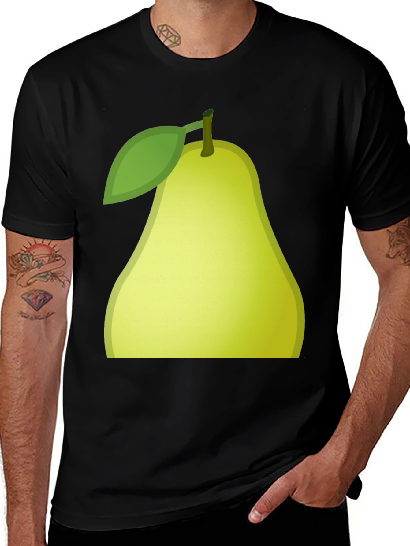Variant 13 of Pear Graphic Print T-Shirt