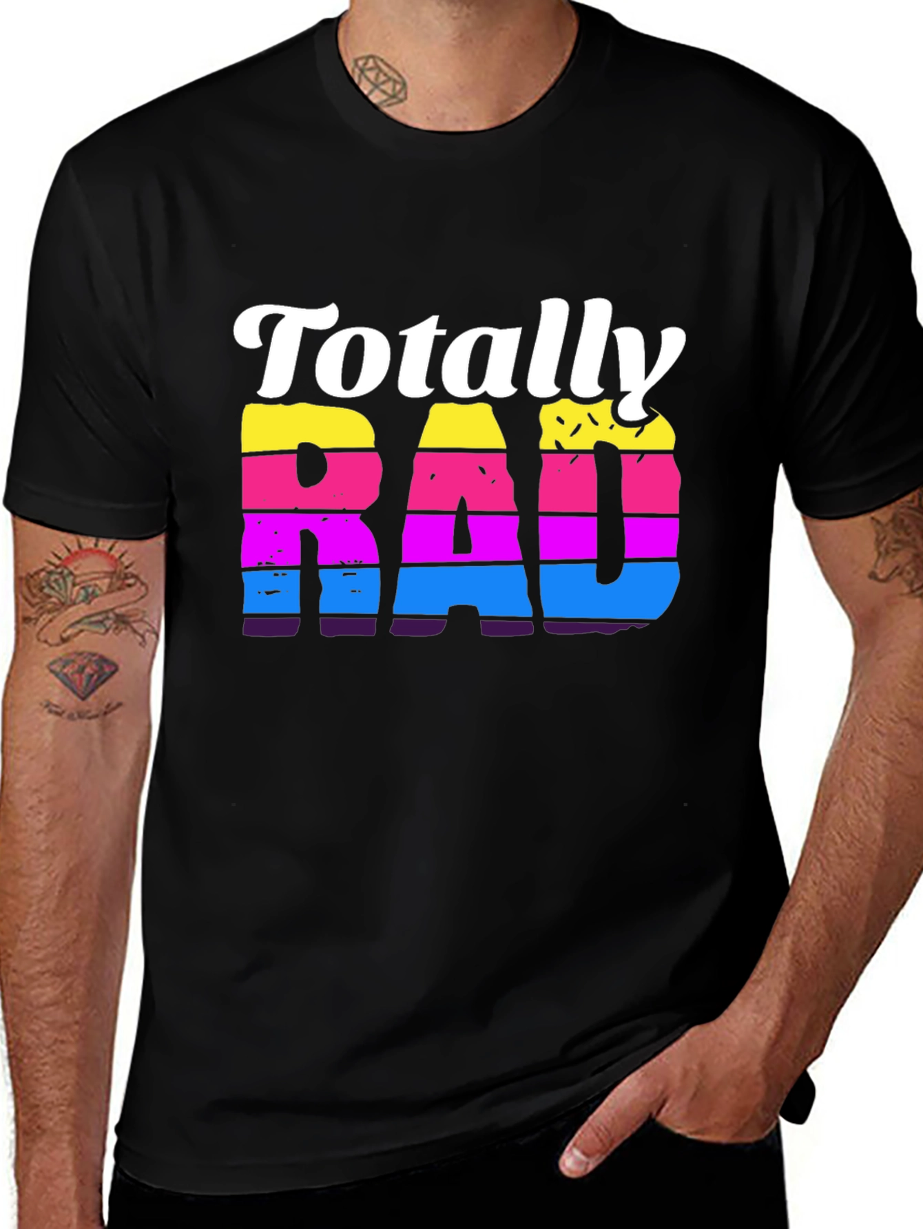 Variant 27 of Totally Rad Retro Graphic Tee - 80s Style