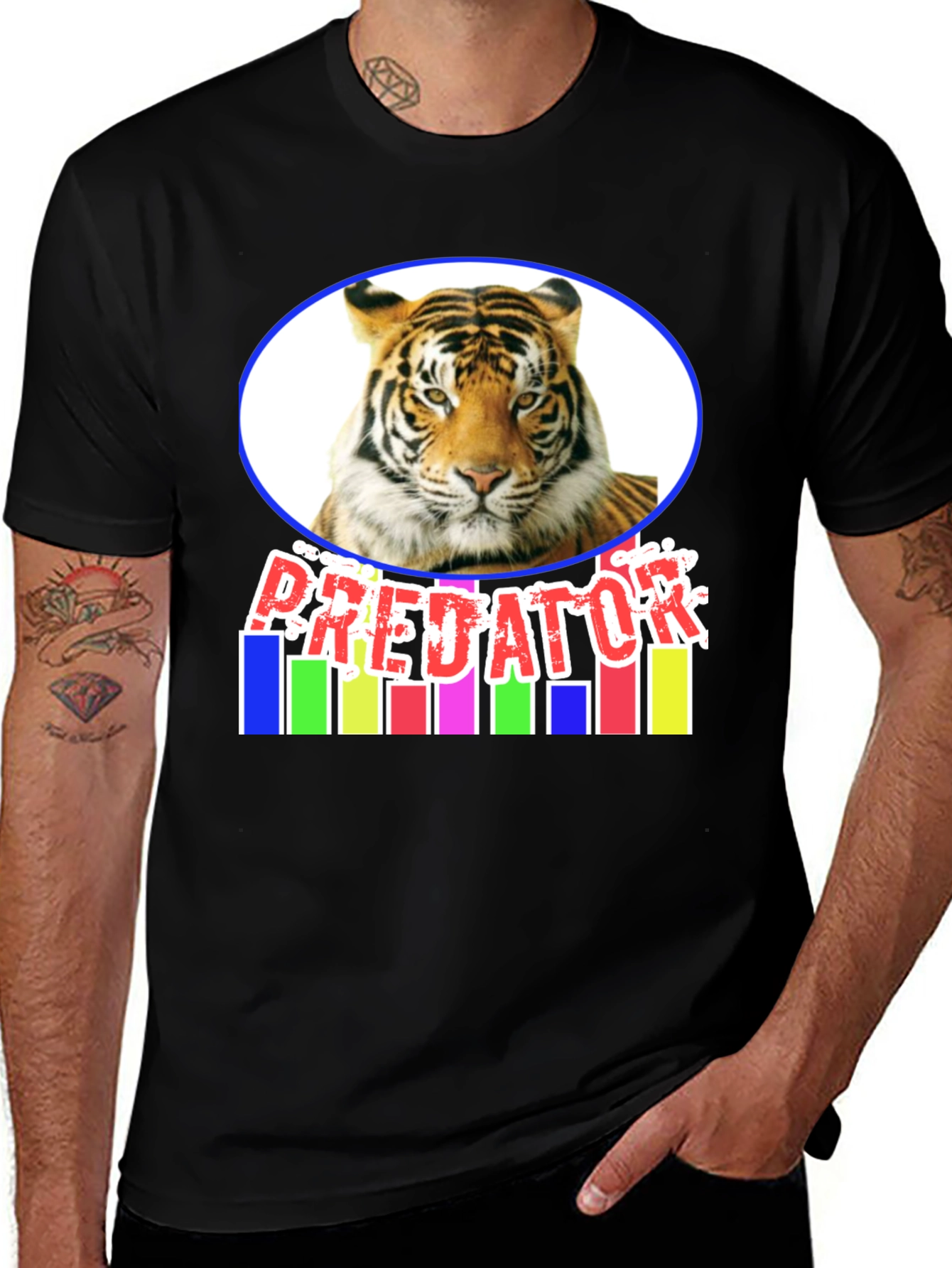 Variant 10 of Predator Tiger Graphic Tee