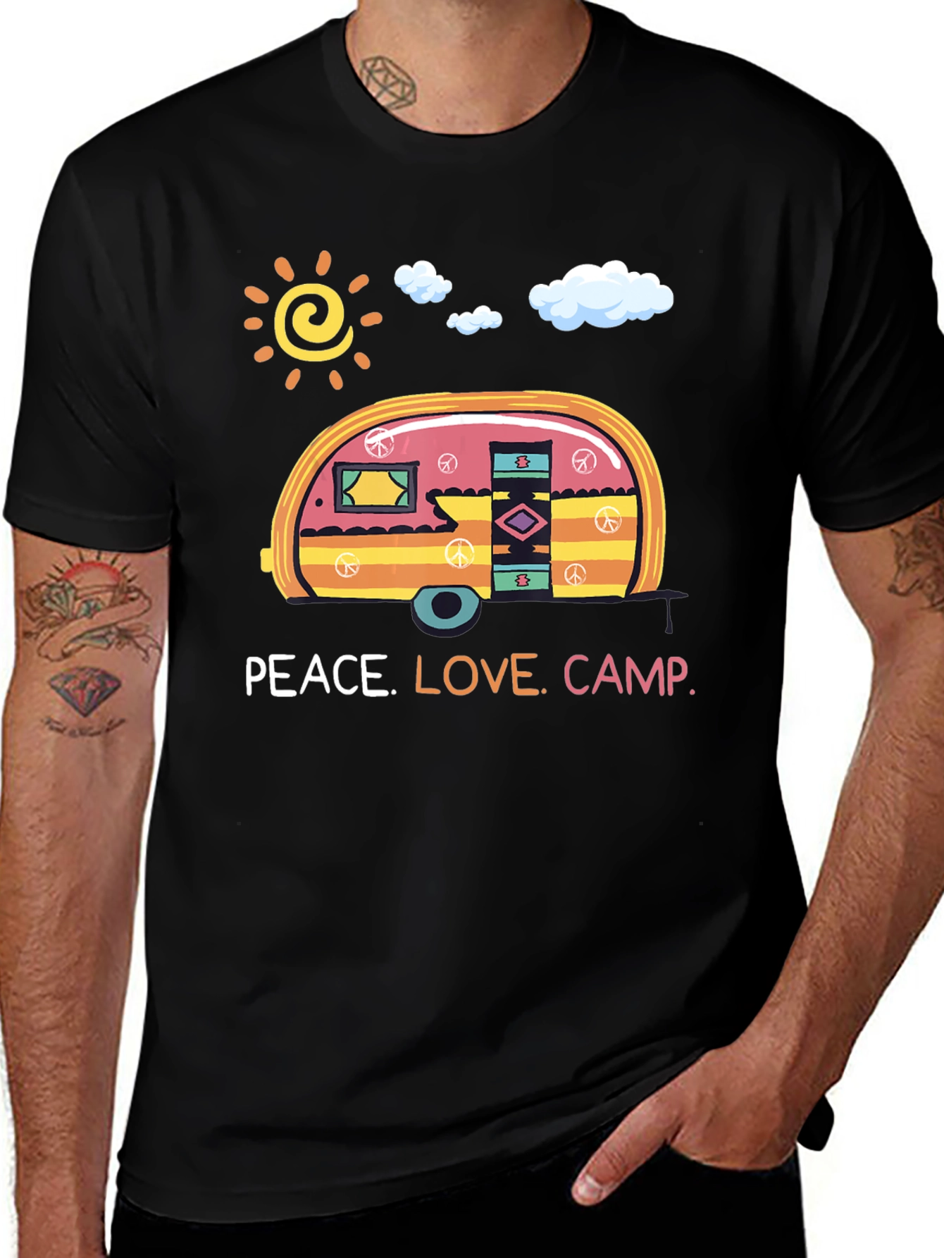 Variant 13 of Peace Love Camp T-Shirt