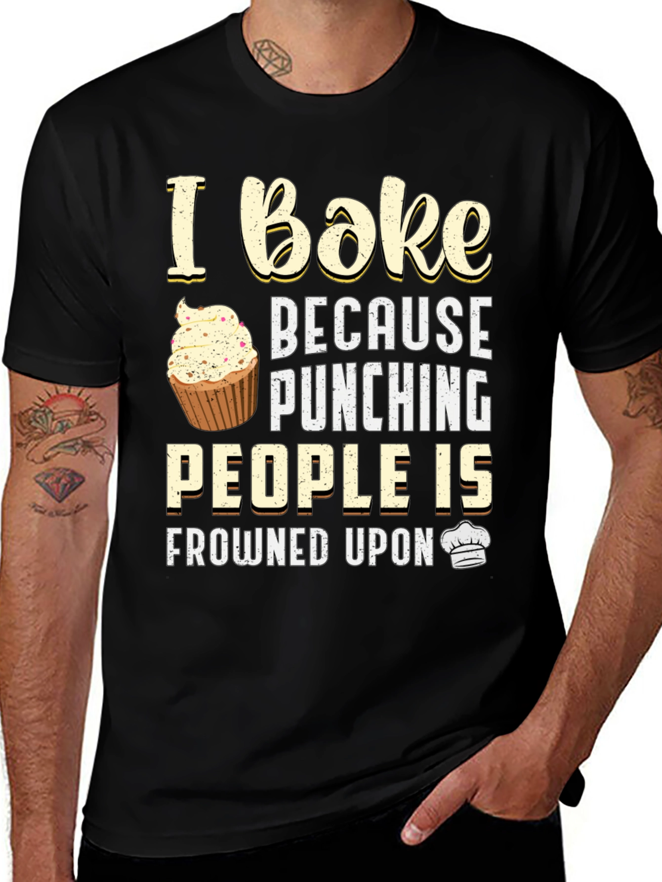 Variant 2 of I Bake T-Shirt - Funny Baking Shirt
