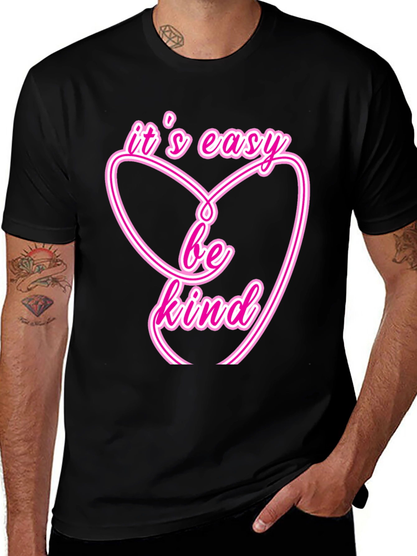 Variant 30 of It's Easy Be Kind Graphic Tee