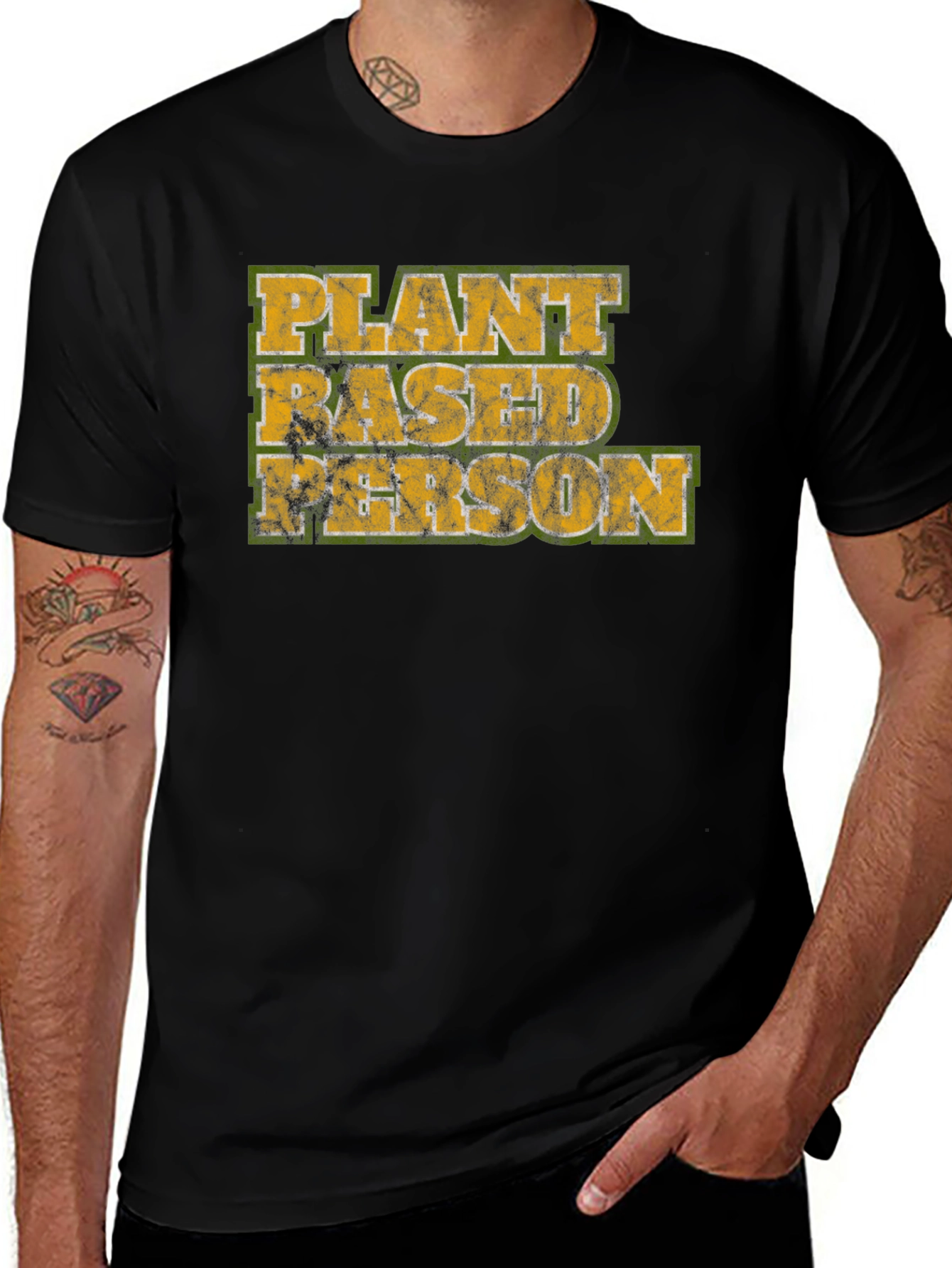 Variant 24 of Plant Based Person Graphic T-Shirt