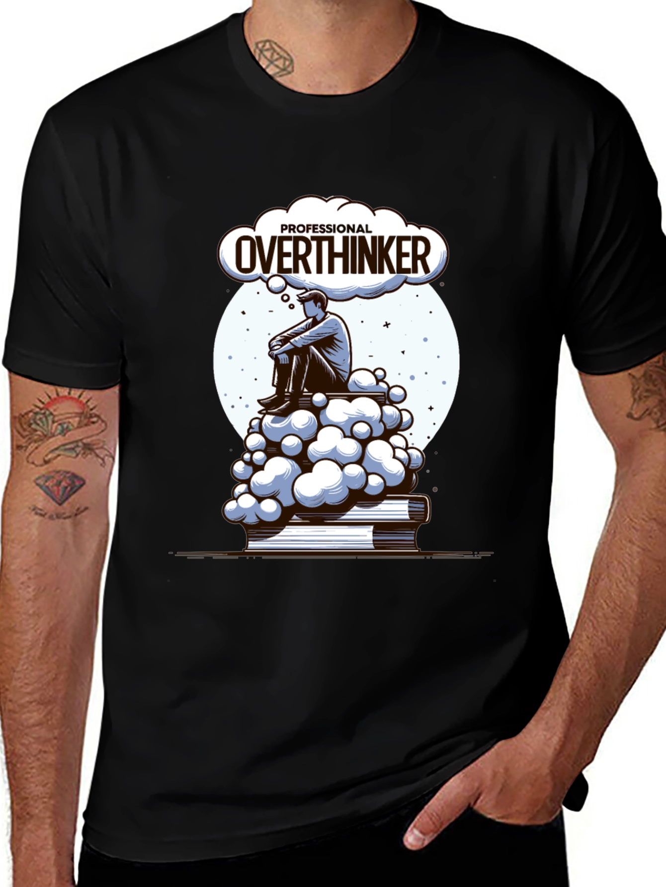 Variant 25 of Professional Overthinker Graphic Tee