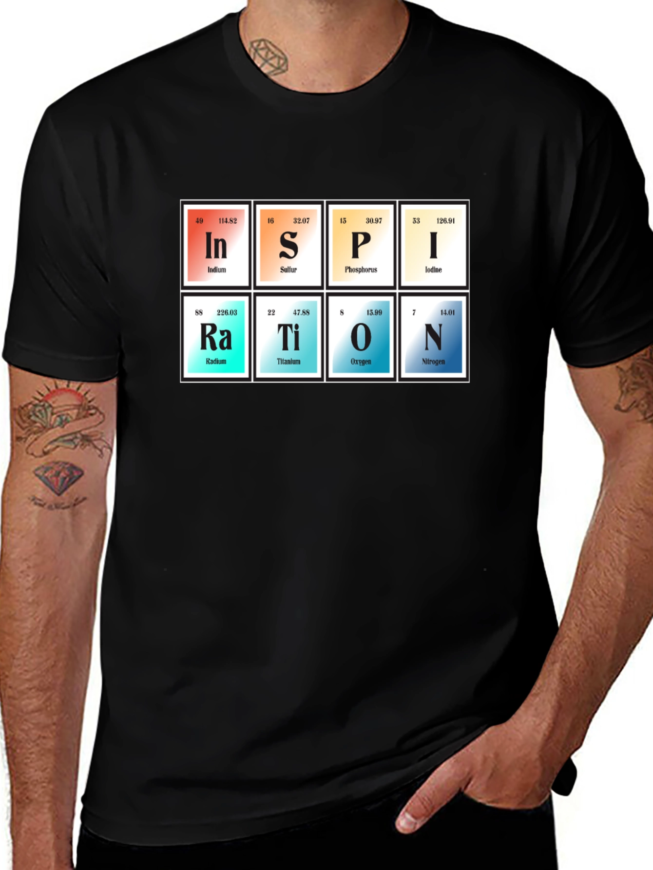 Variant 24 of Inspiration Periodic Table T-Shirt