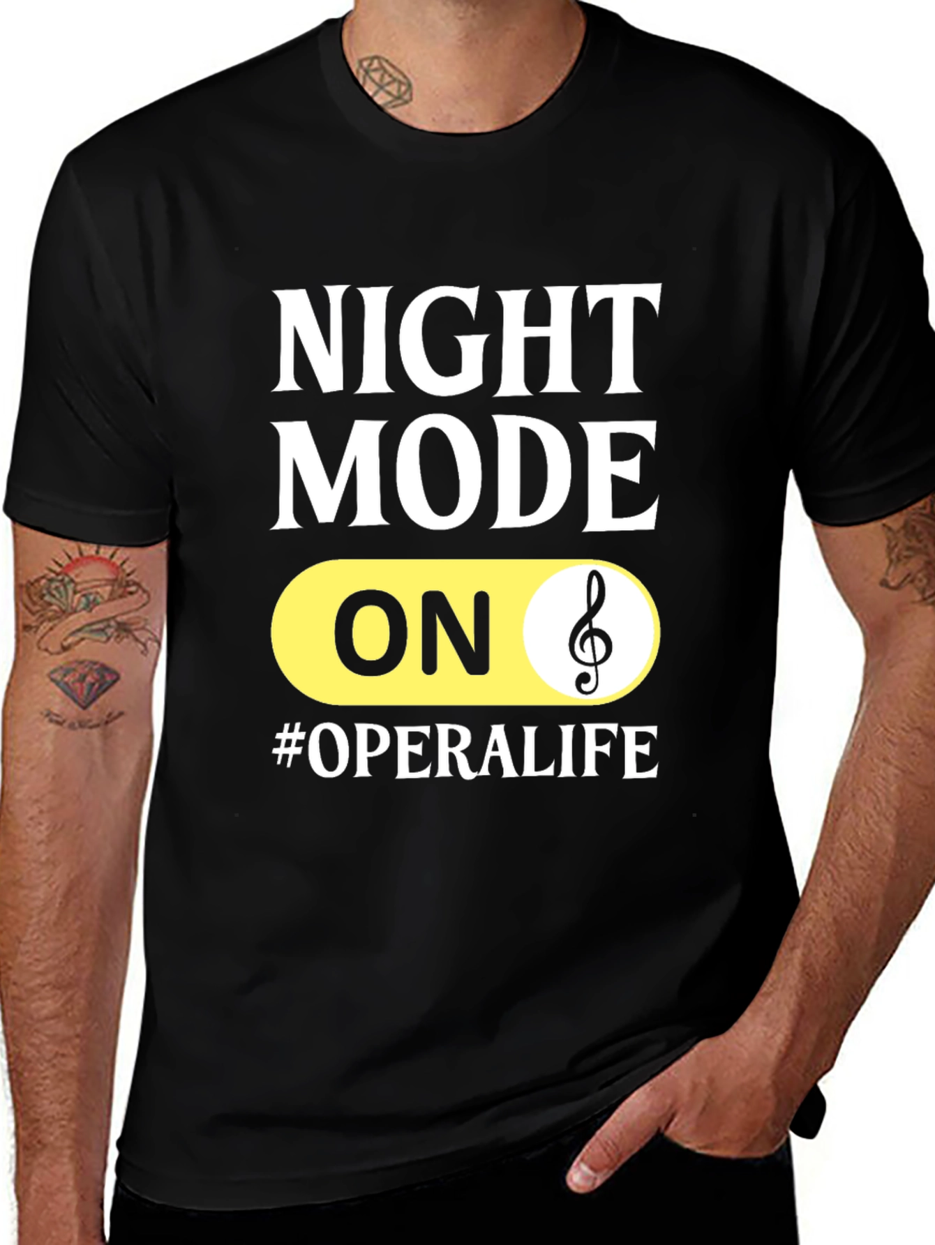 Variant 29 of Night Mode On OperaLife Graphic Tee